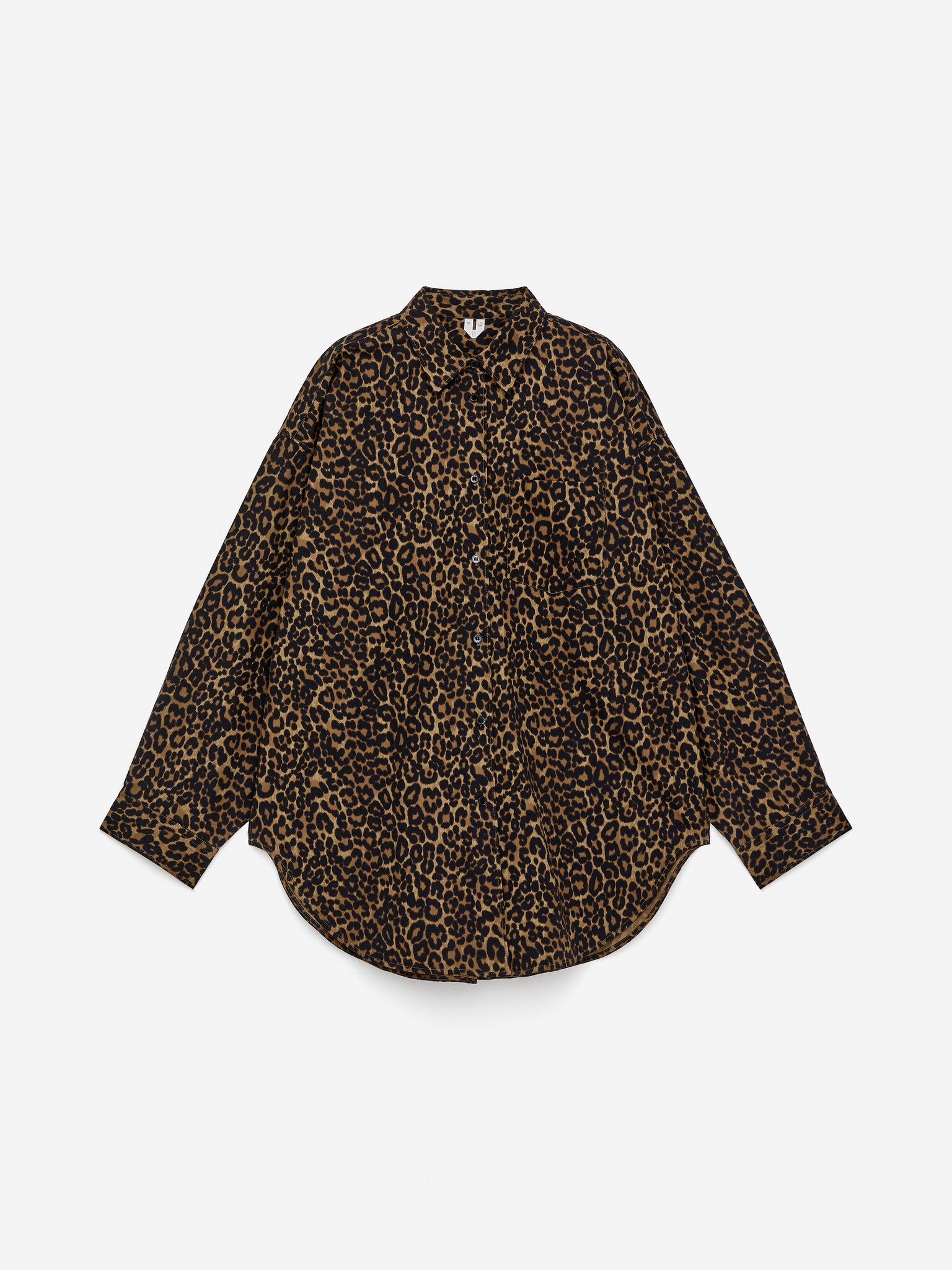 Chemise à manches chauve-souris - Marron/Noir - 2