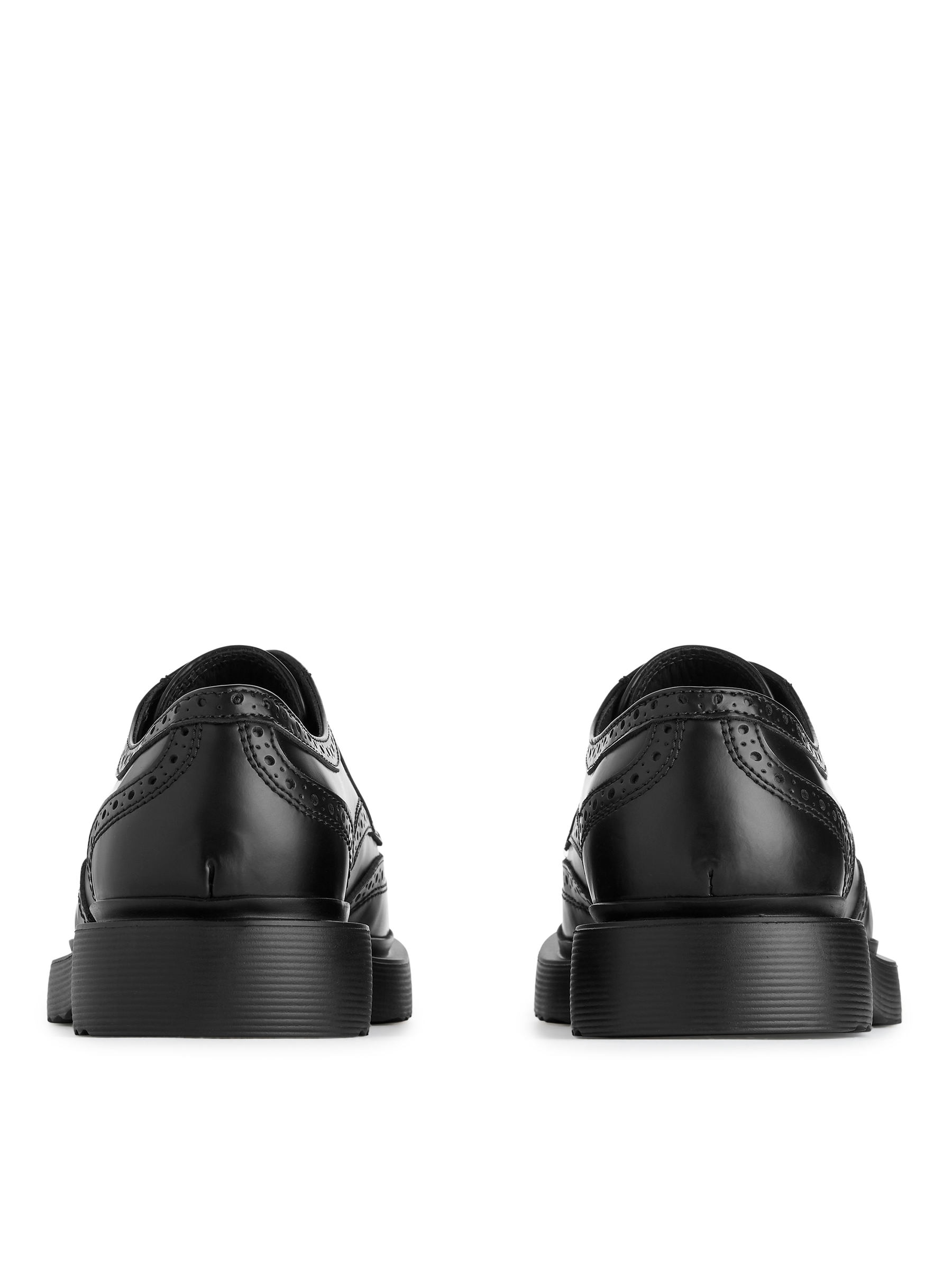 Scarpe brogue in pelle - Nero - Men - StillMedia/DescriptiveStillLife - 4