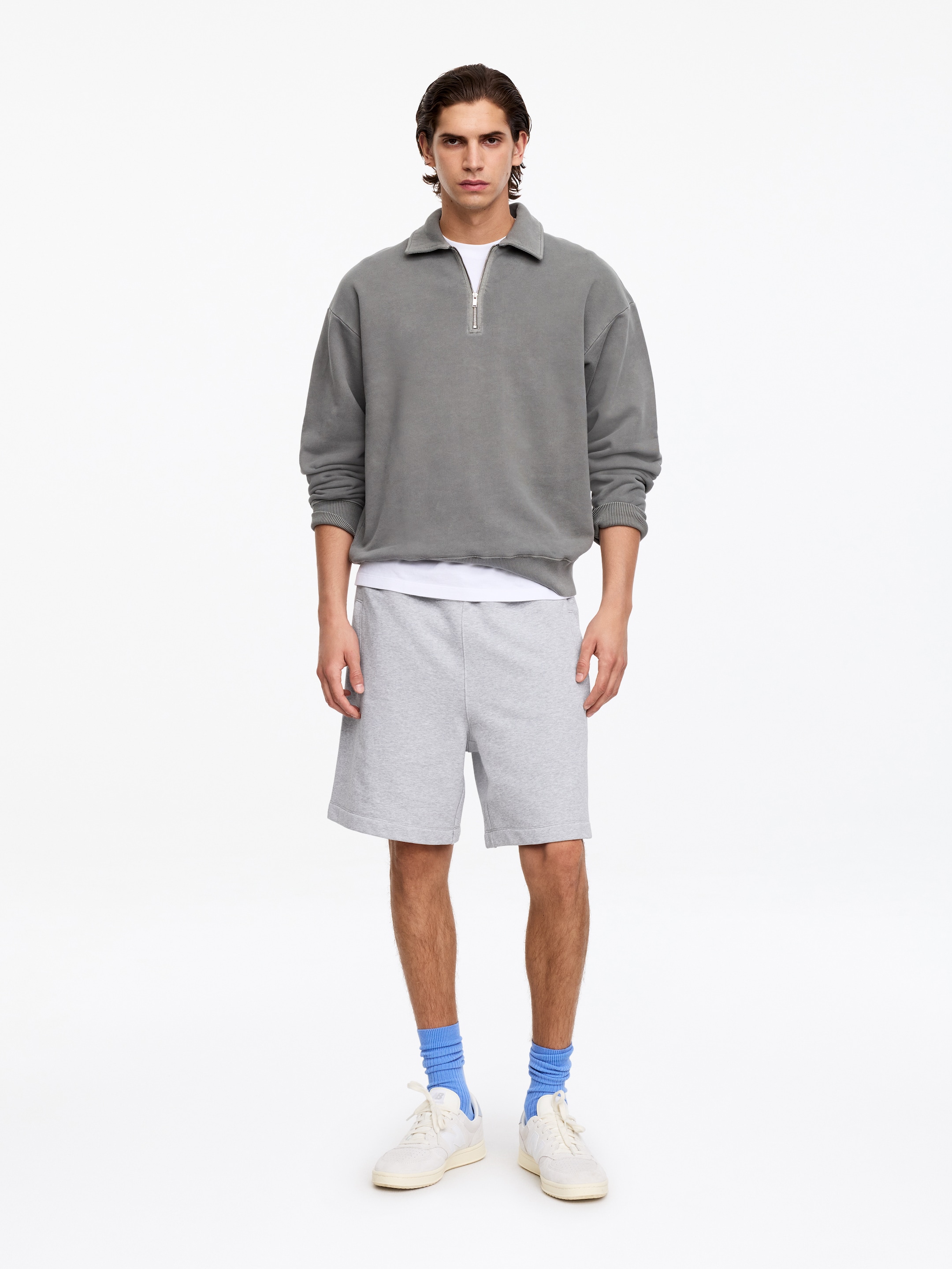 Jersey Shorts-#C8C8C8-19158