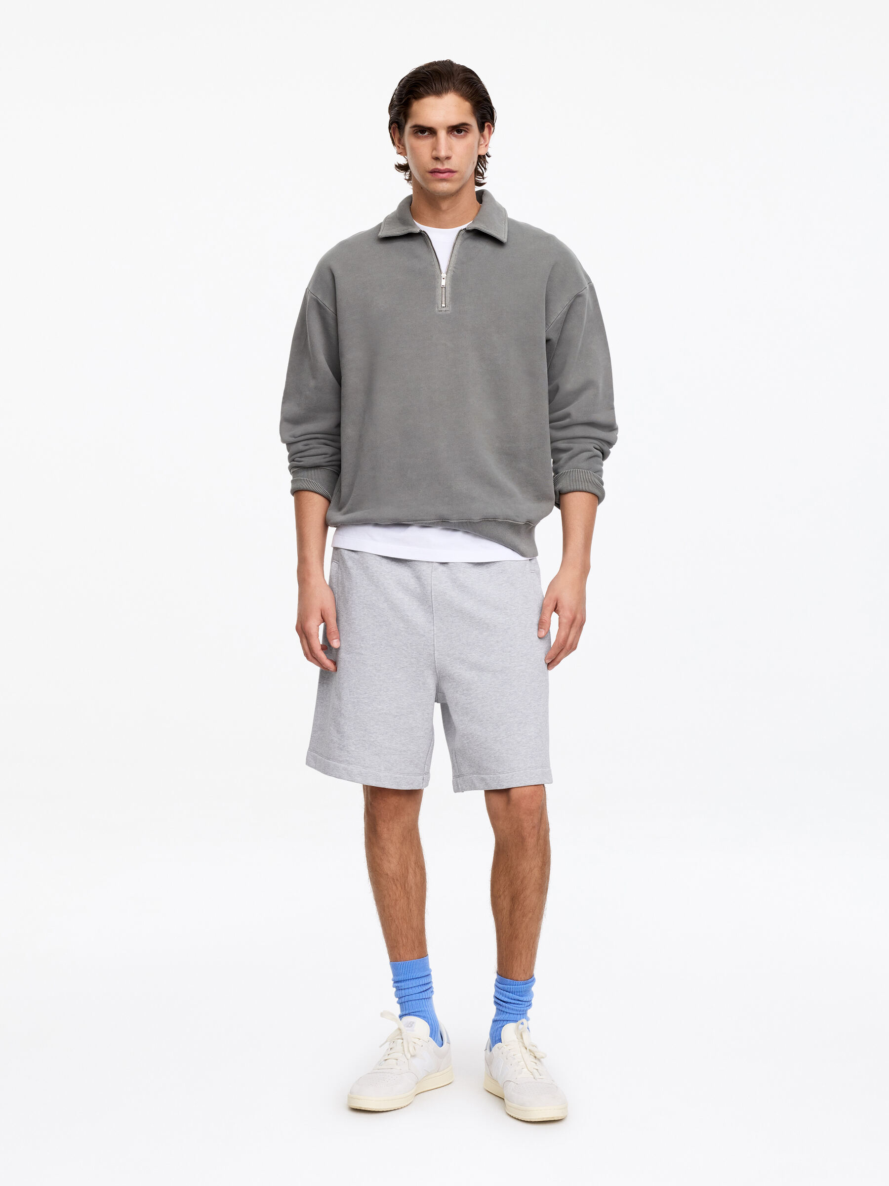 Jersey Shorts-#C8C8C8-19158