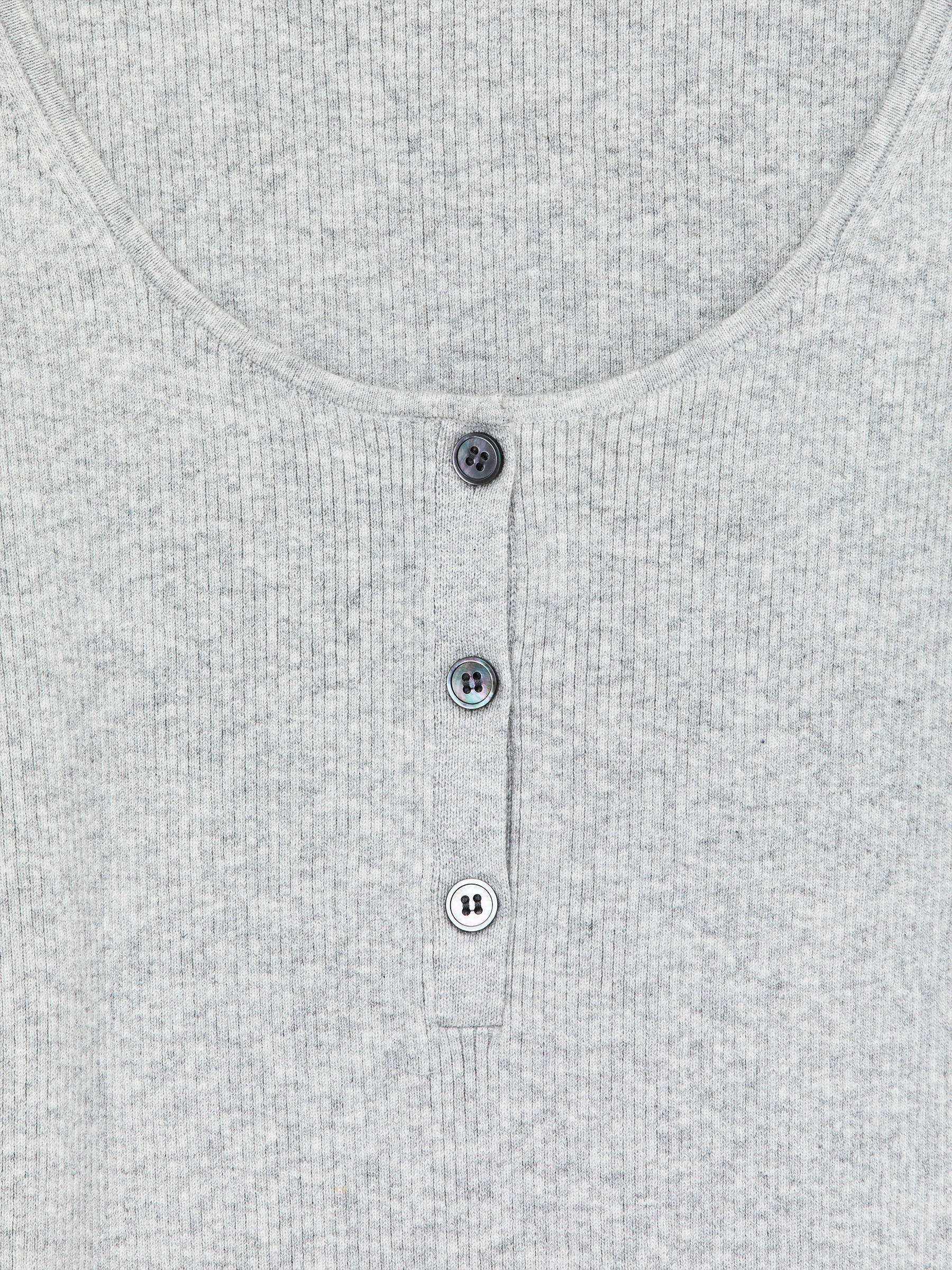 Ballerina-Neckline Top - Grey - Slim fit - Women - StillMedia/DescriptiveDetail - 2