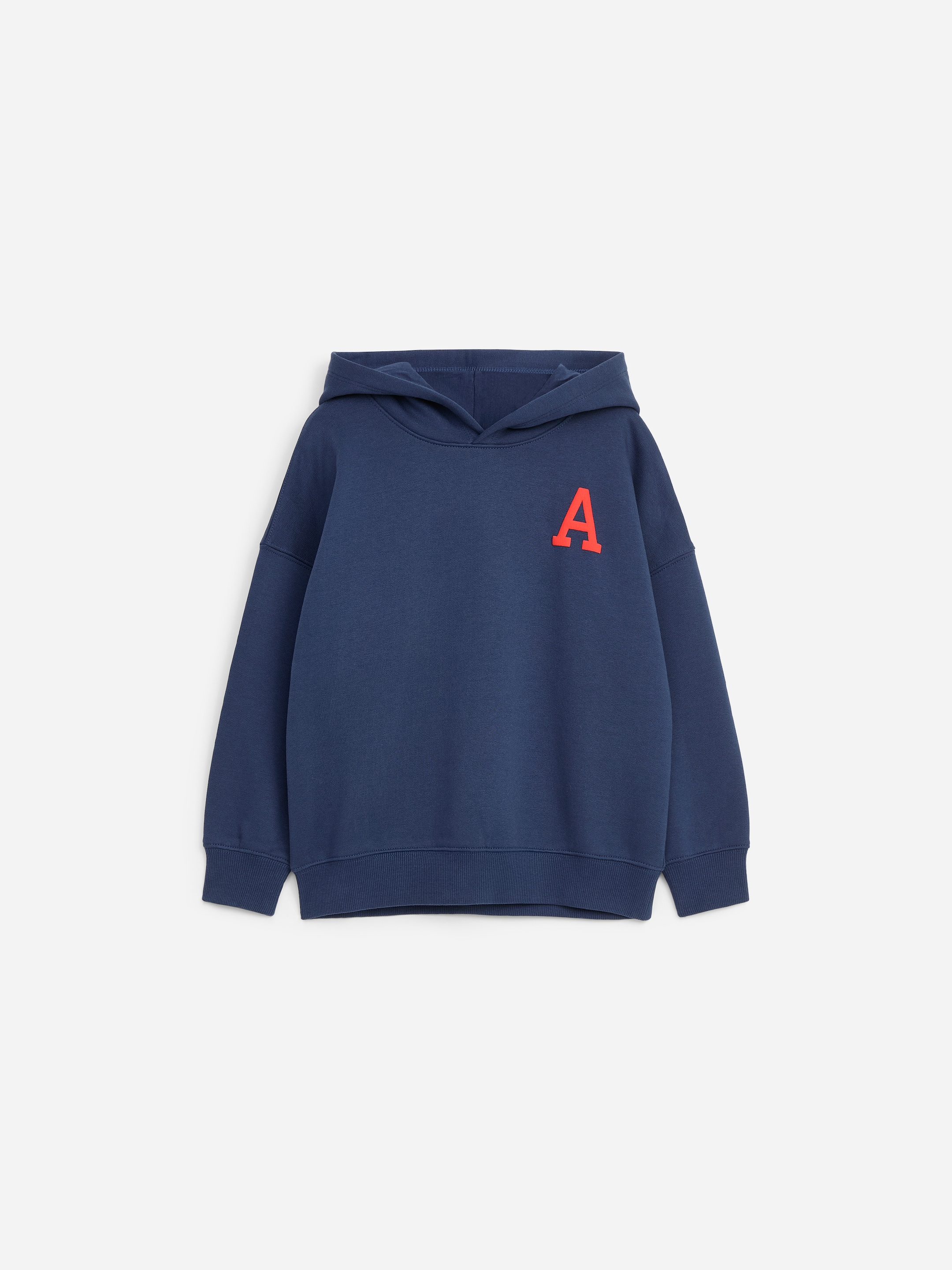 Heavyweight Hooded Sweatshirt-Blue-21366