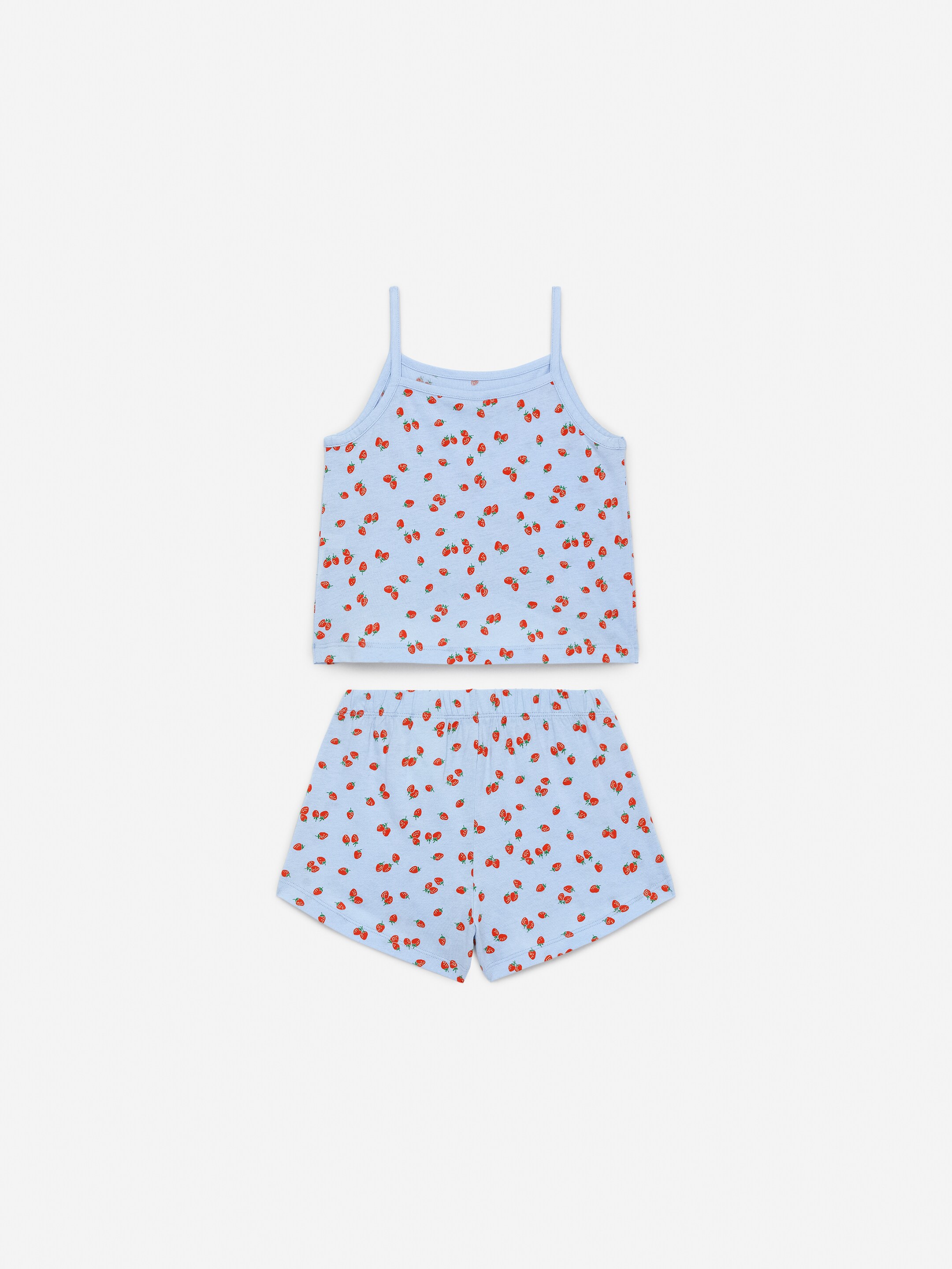 Ver imagen más grande: Conjunto de pijama corto de punto - Azul/blanco - NIÑOS | H&M ES 2