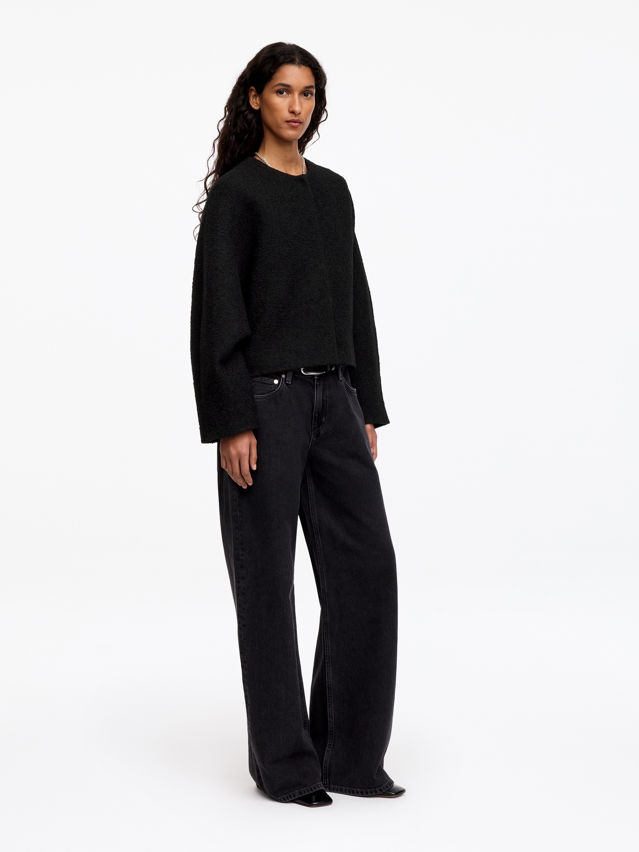 Giacca con maniche raglan - Nero - Regular fit - women - StillMedia/Lookbook - 4