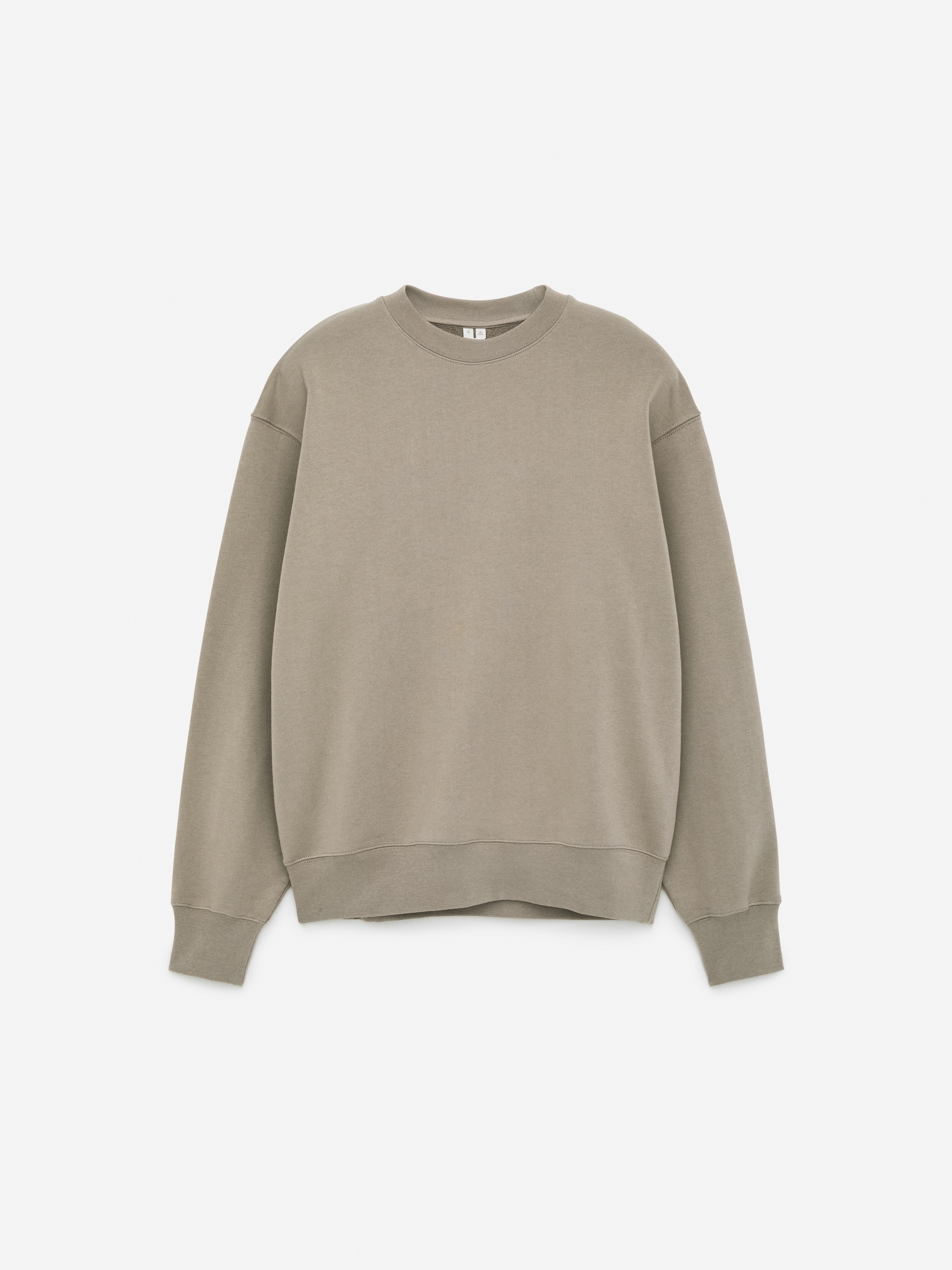 Sweatshirt - Mullvadsgrå - Loose fit - Men - StillMedia/DescriptiveStillLife - 1