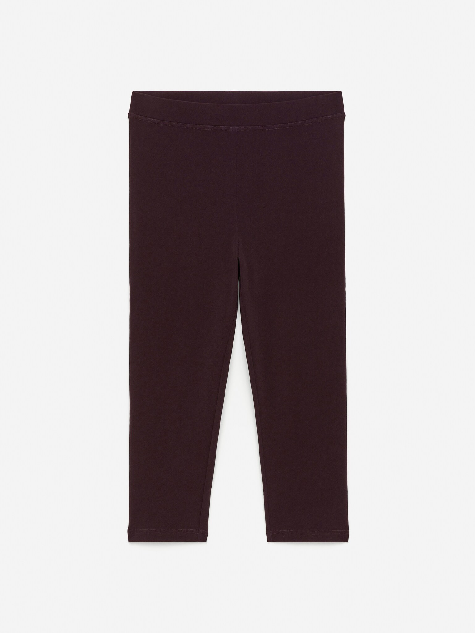 Leggings Capri - Bordeaux/Nero
