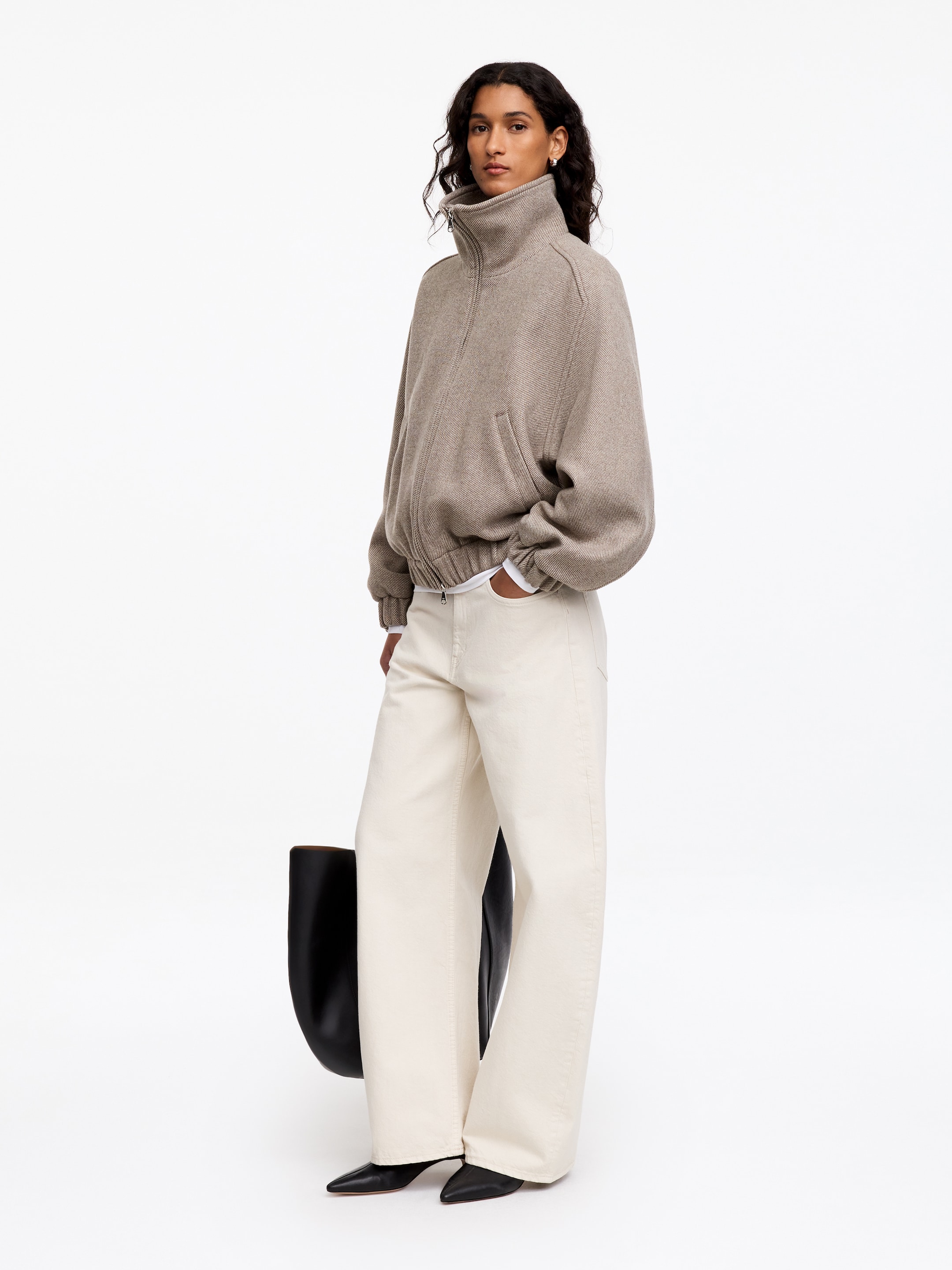 Jacke aus Wollmischung - Beige - Regular Fit - women - StillMedia/Lookbook - 4