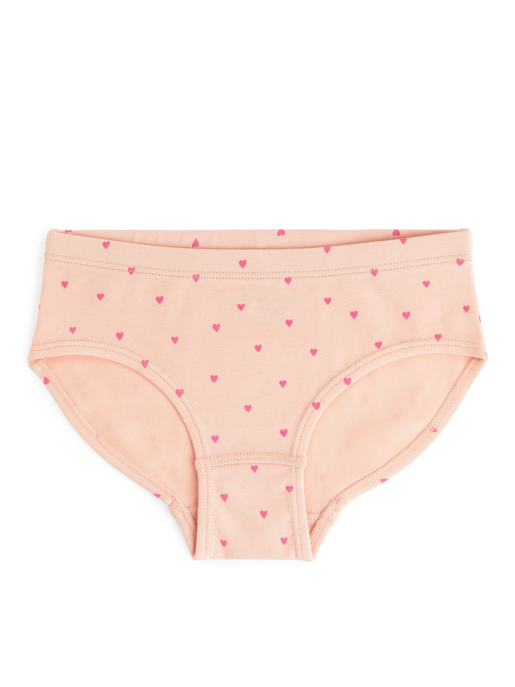 Slips aus Baumwolljersey, 3er-Set - Weiß/Rosa/Beige - Regular Fit - Kinder - StillMedia/DescriptiveStillLife - 3