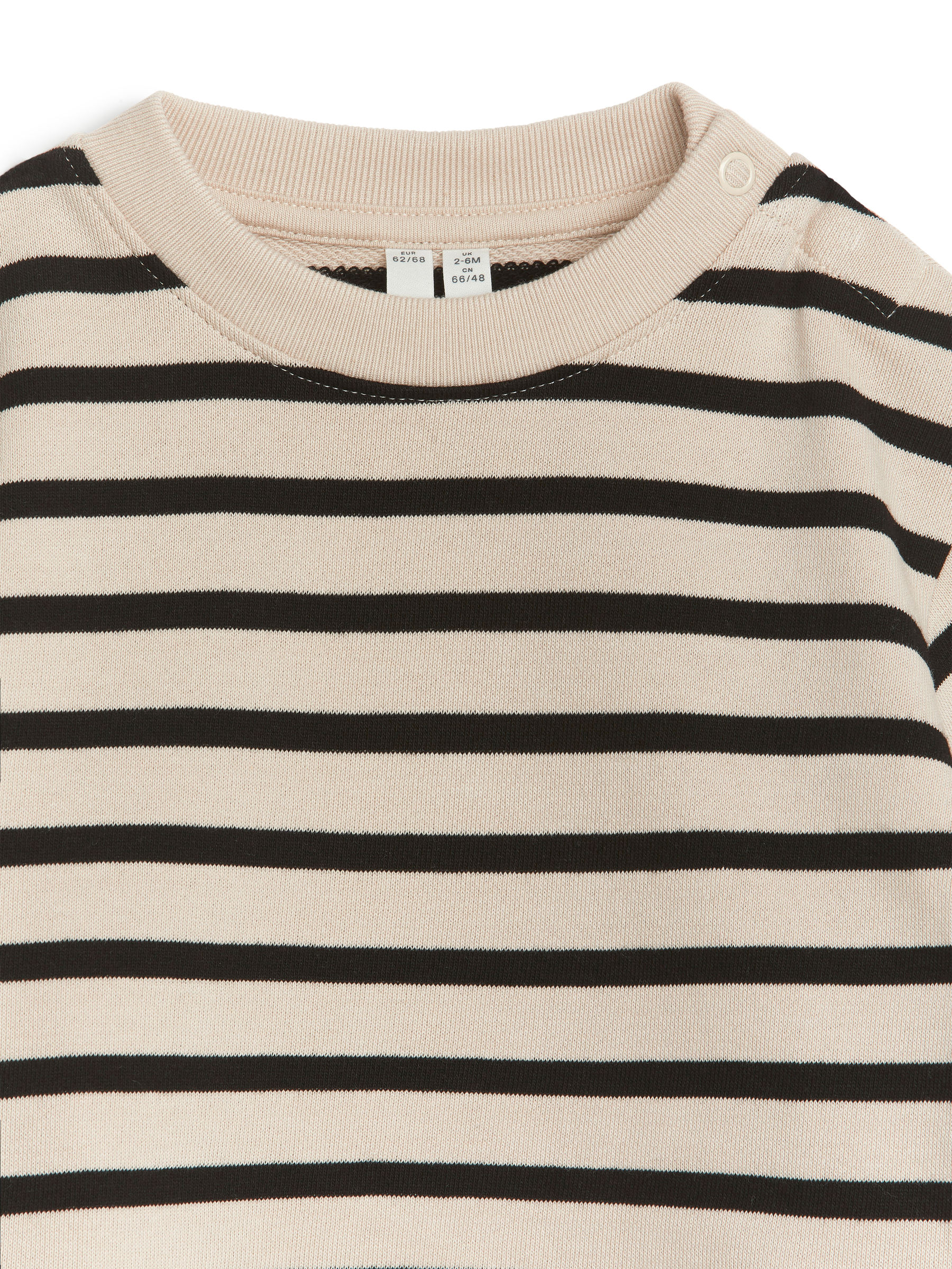 Sweatshirt aus Baumwolle - Beige/Schwarz - Loose Fit - Kinder - StillMedia/DescriptiveDetail - 2