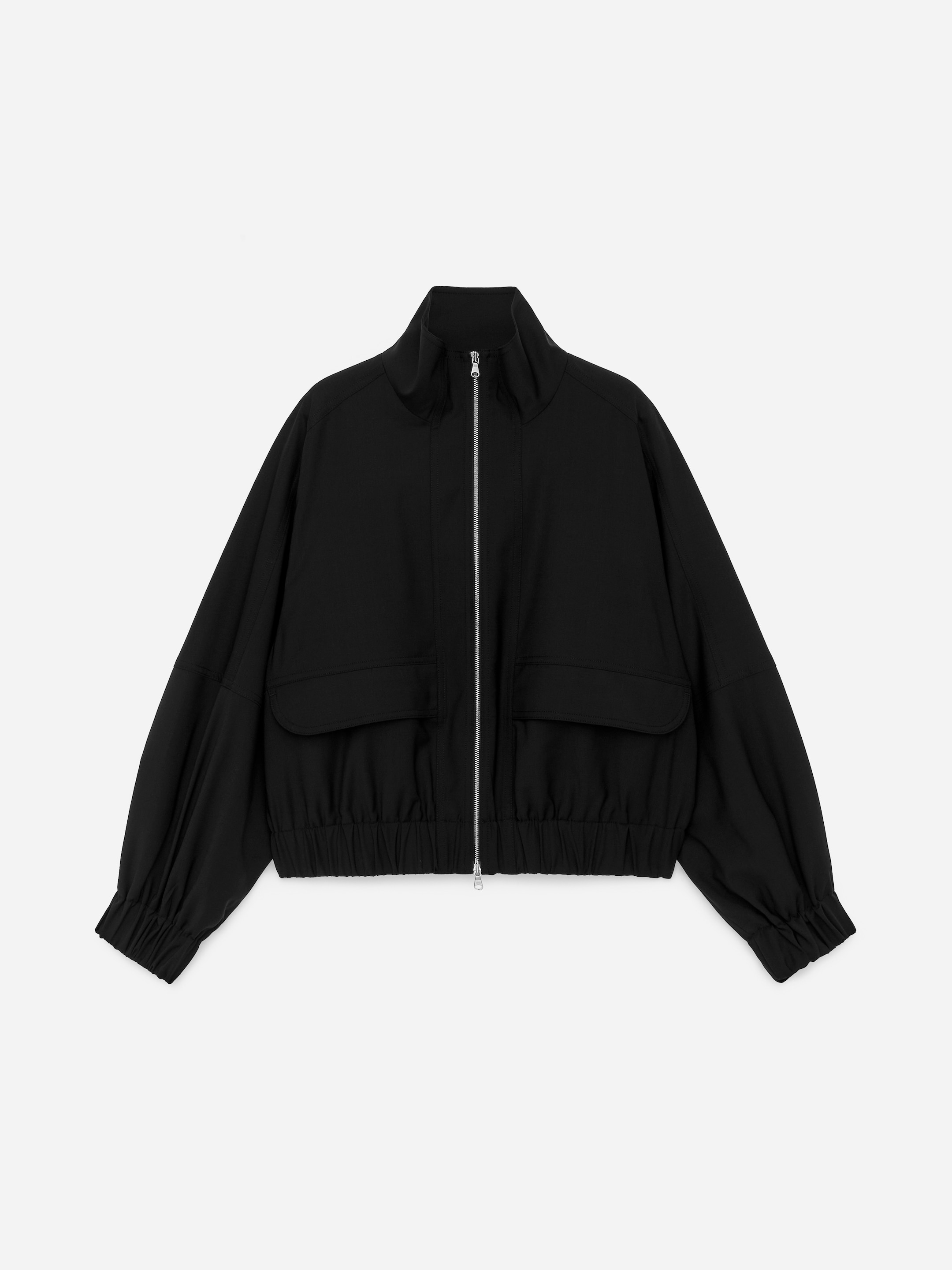 Sporty Jacket-Black-17357
