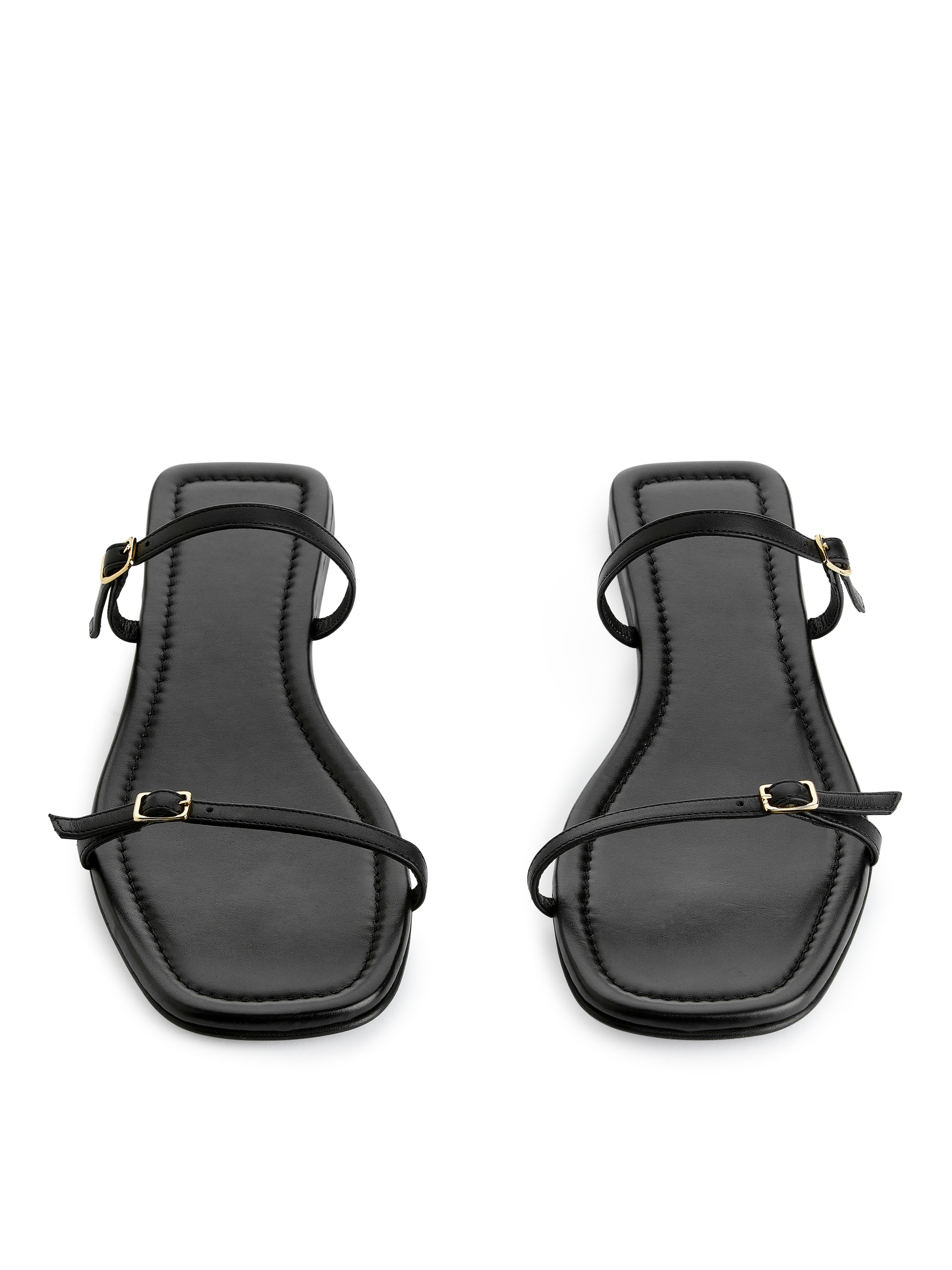 Sandalias de piel - Negro - Women - StillMedia/DescriptiveStillLife - 3