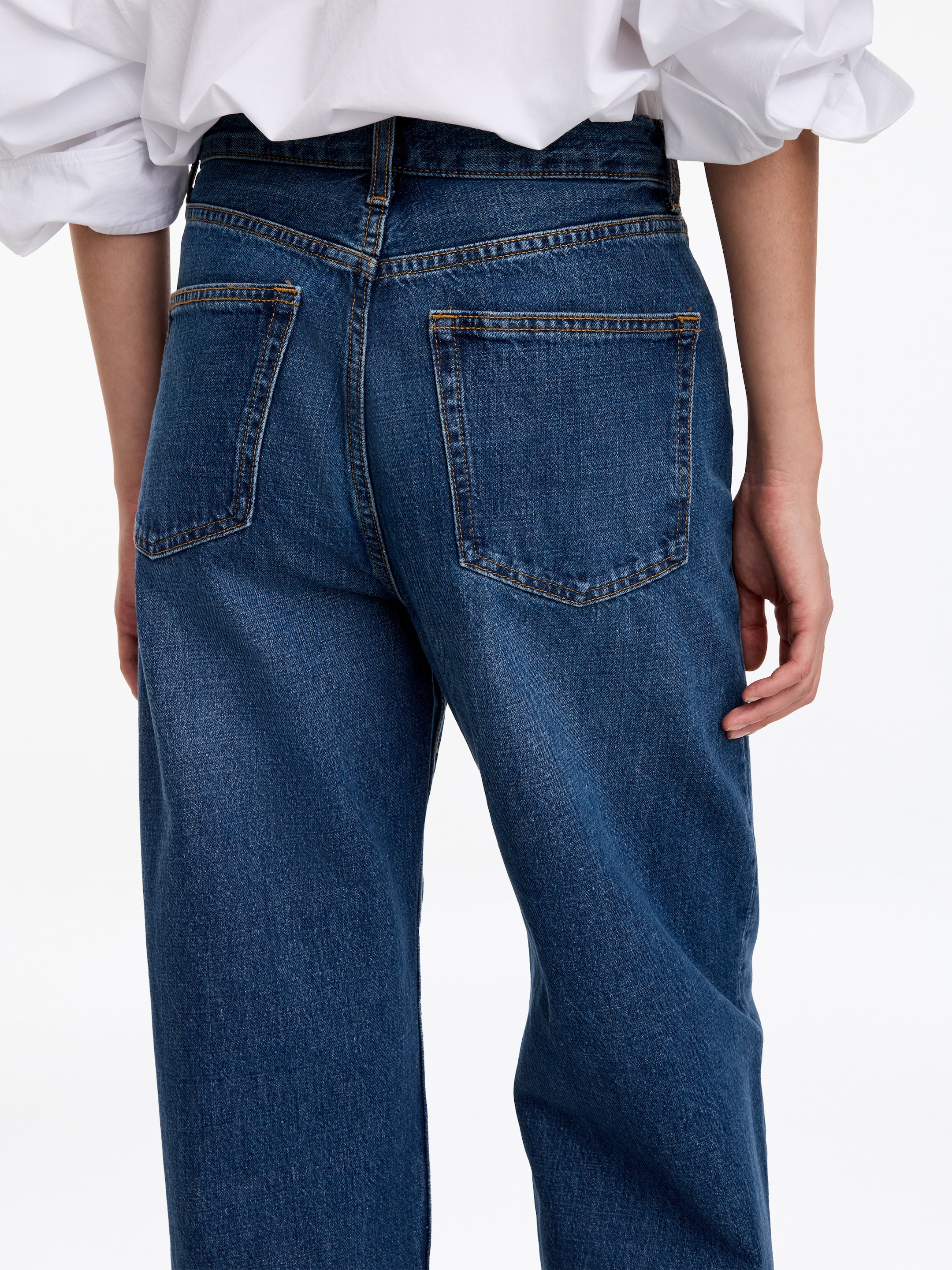Jean ample CORAL - Bleu - Relaxed fit - women - StillMedia/Lookbook - 8