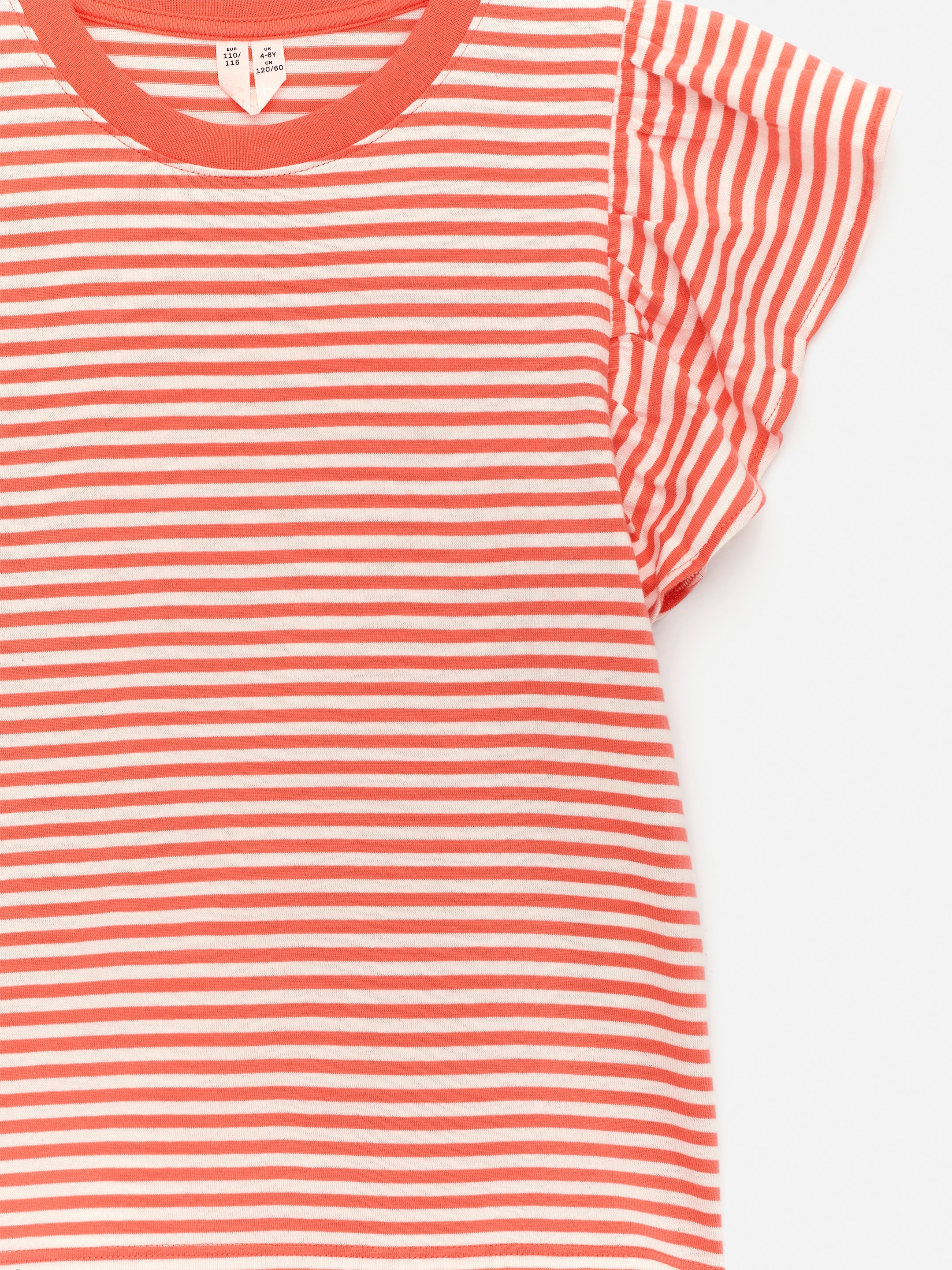 Frill Top - Orange/White - Regular fit - Children - StillMedia/DescriptiveDetail - 1