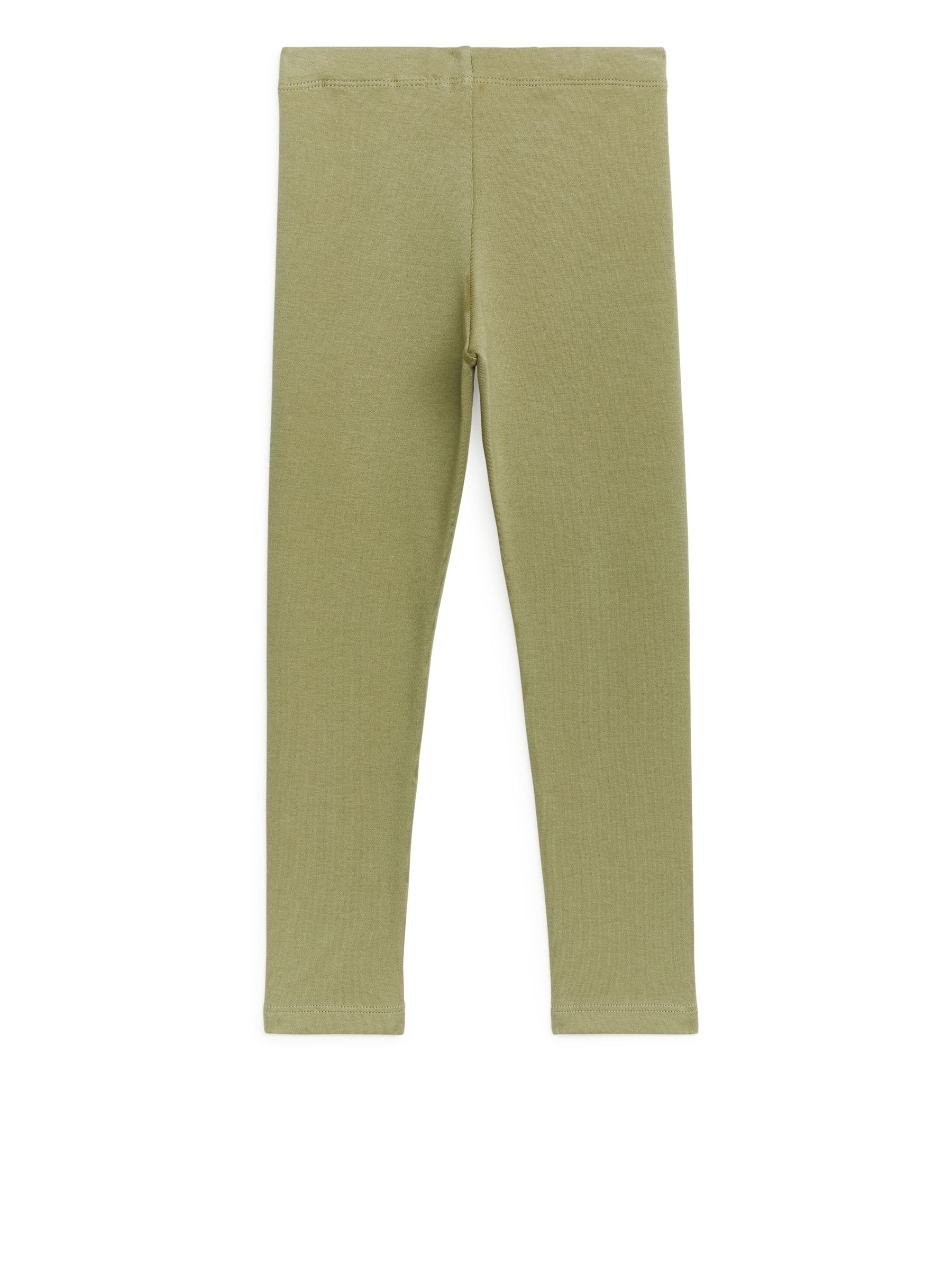 Dżersejowe legginsy - Khaki Green - Wąski fason - Children - StillMedia/DescriptiveStillLife - 3