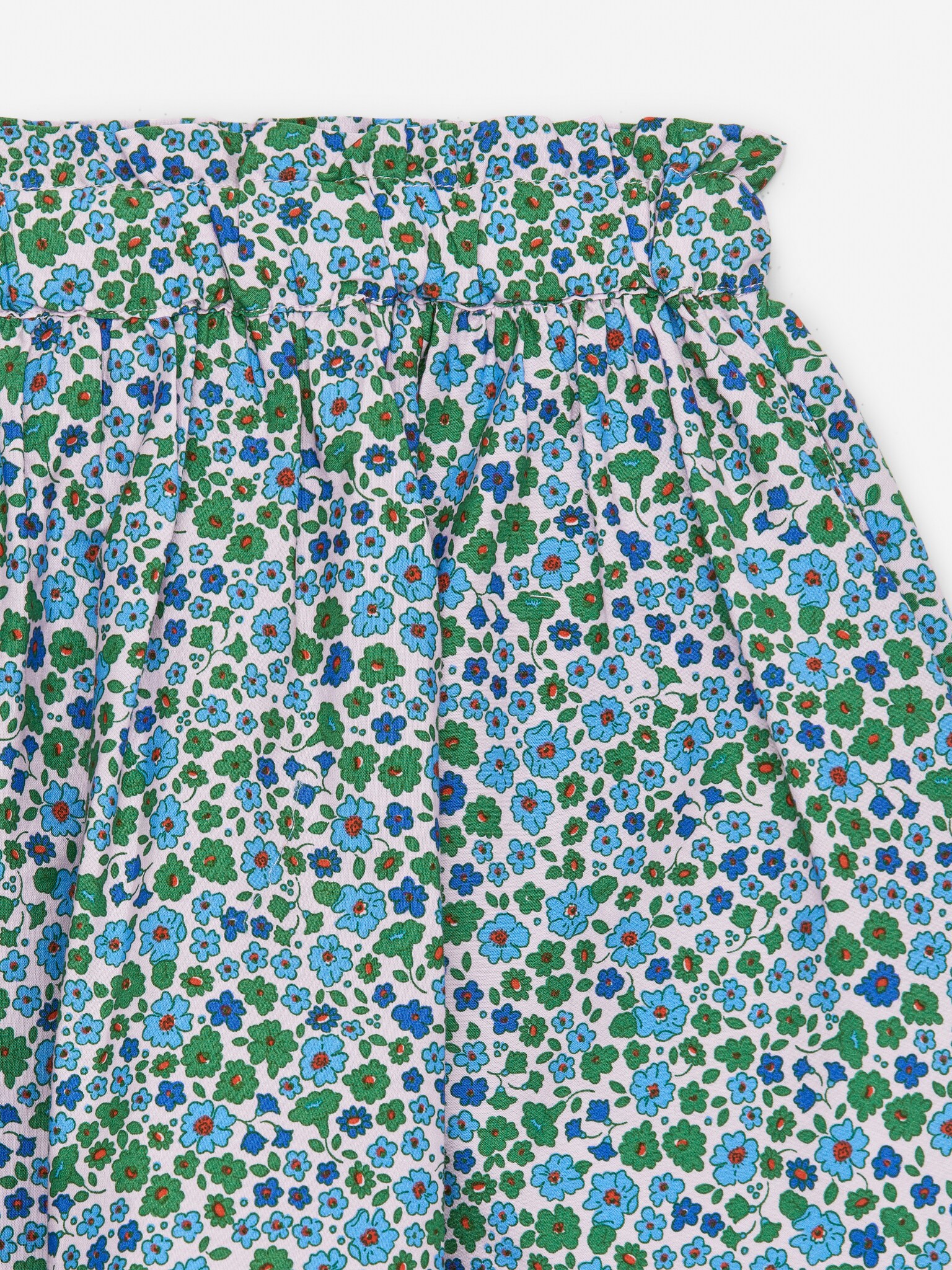 Rock mit Print - Blau/Mehrfarbig - 3