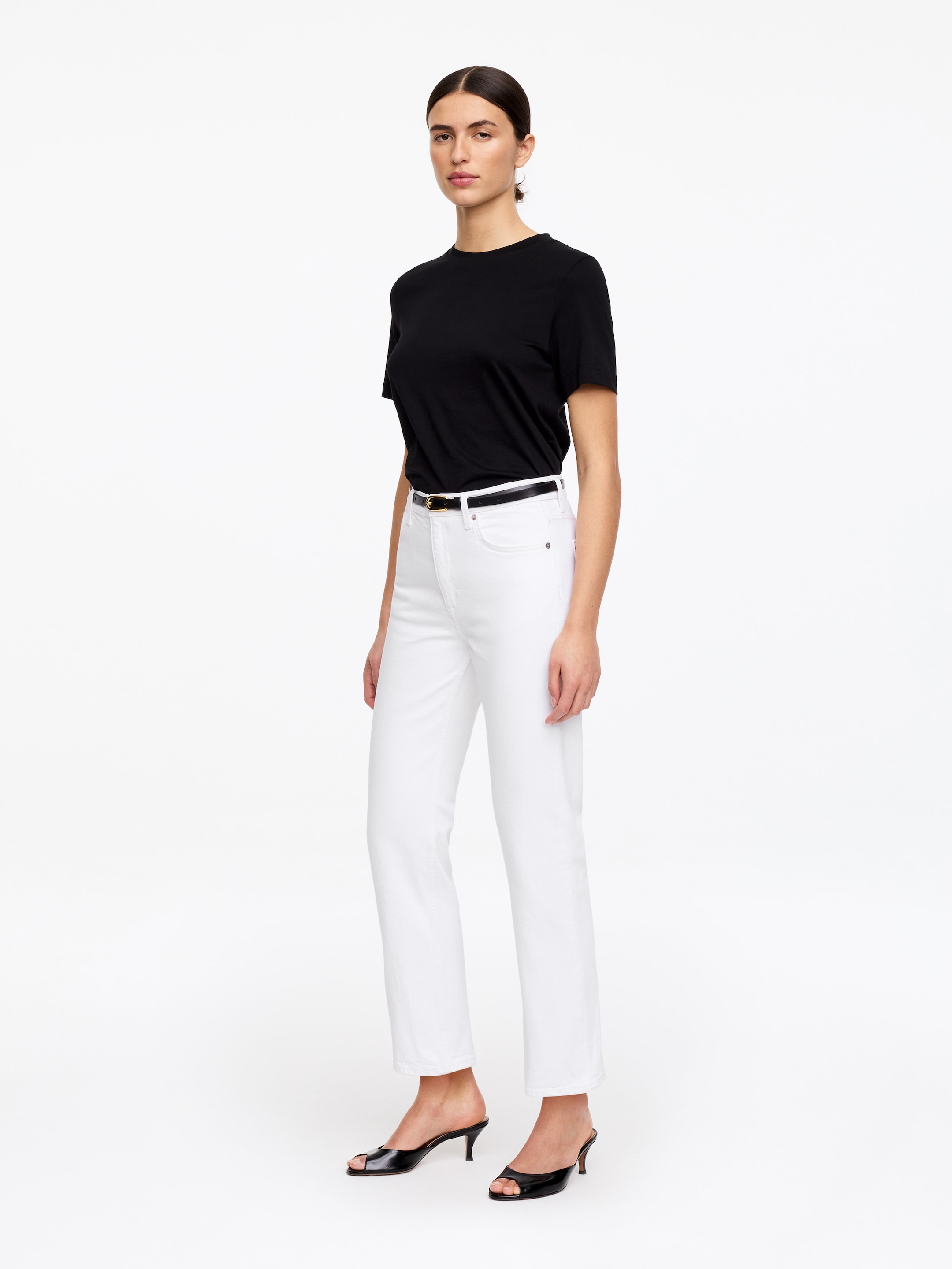 Vaqueros slim JADE CROPPED - Blanco - Corte ajustado - Women - StillMedia/Lookbook - 13