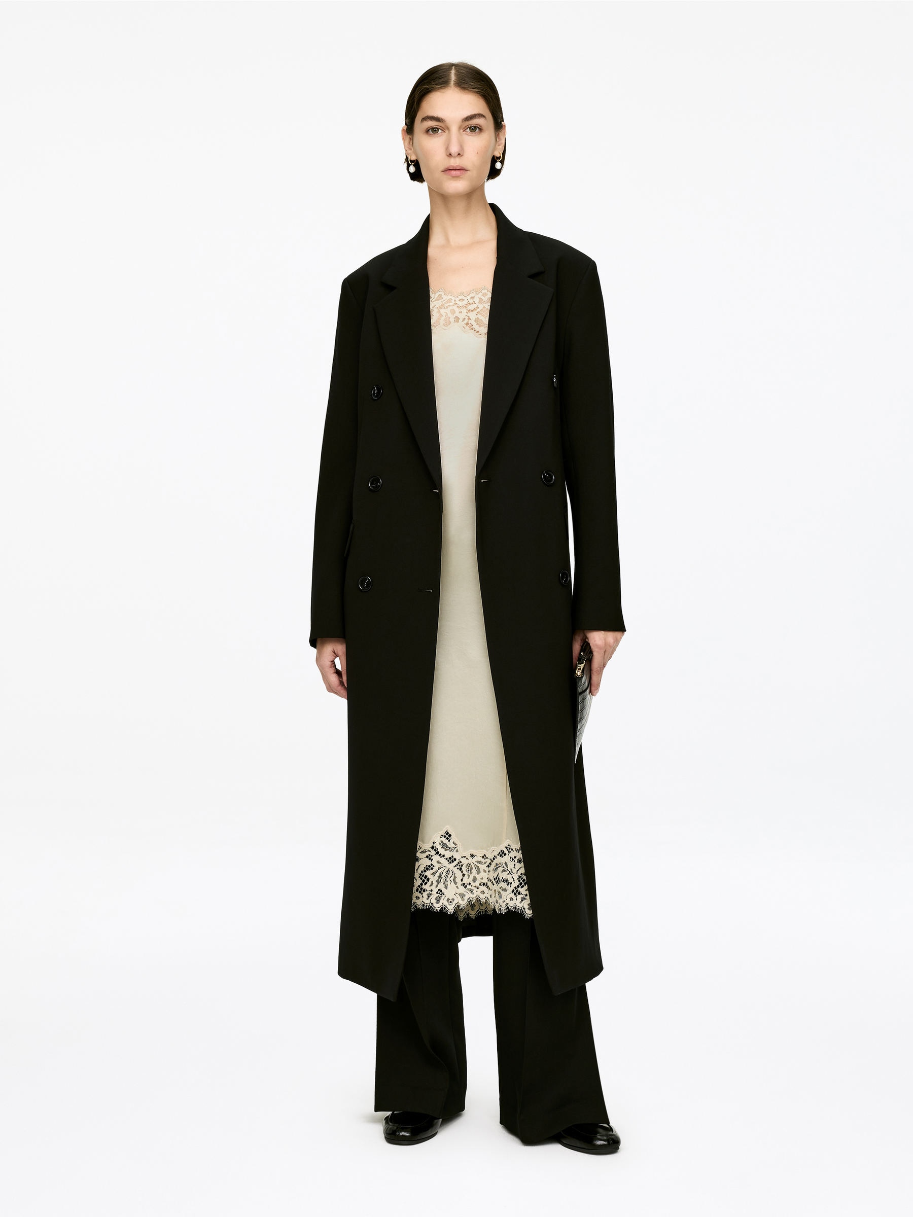 Lace-Detail Strap Dress - Light Beige - Regular fit - Women - StillMedia/Lookbook - 8