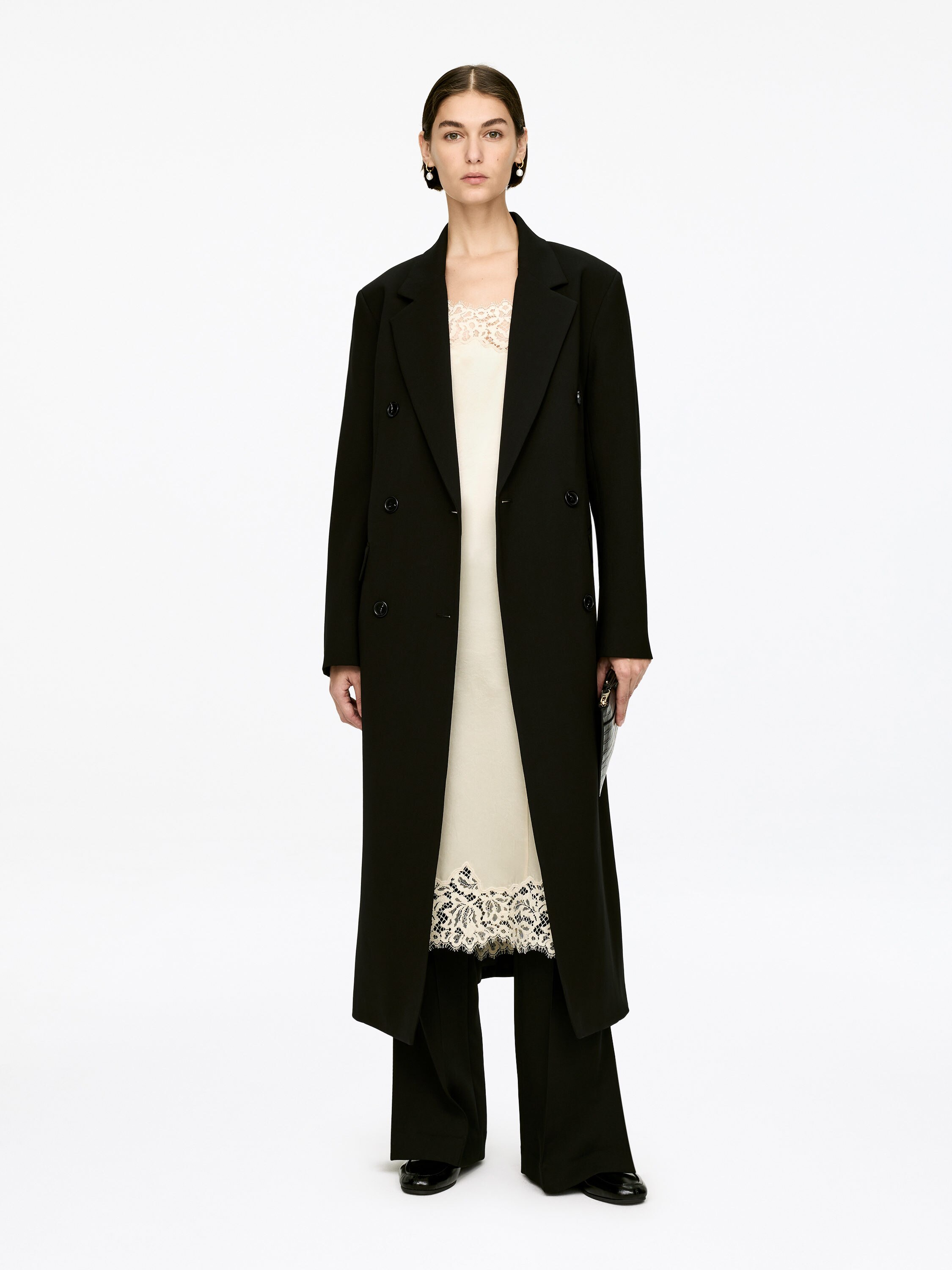 Lace-Detail Strap Dress - Light Beige - Regular fit - Women - StillMedia/Lookbook - 8