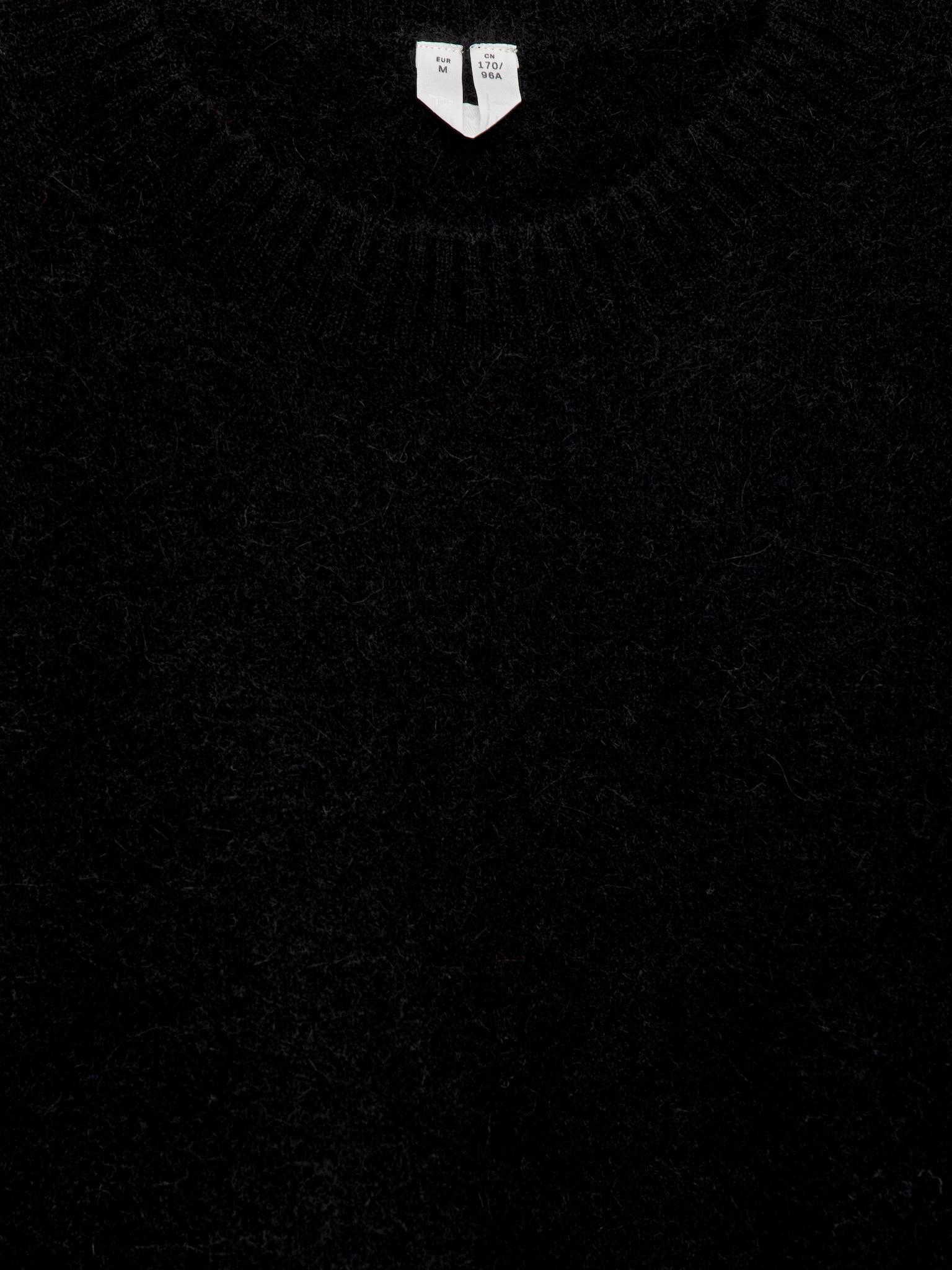 Alpaca-Wool Blend Jumper - Black/Grey/Off White - 4