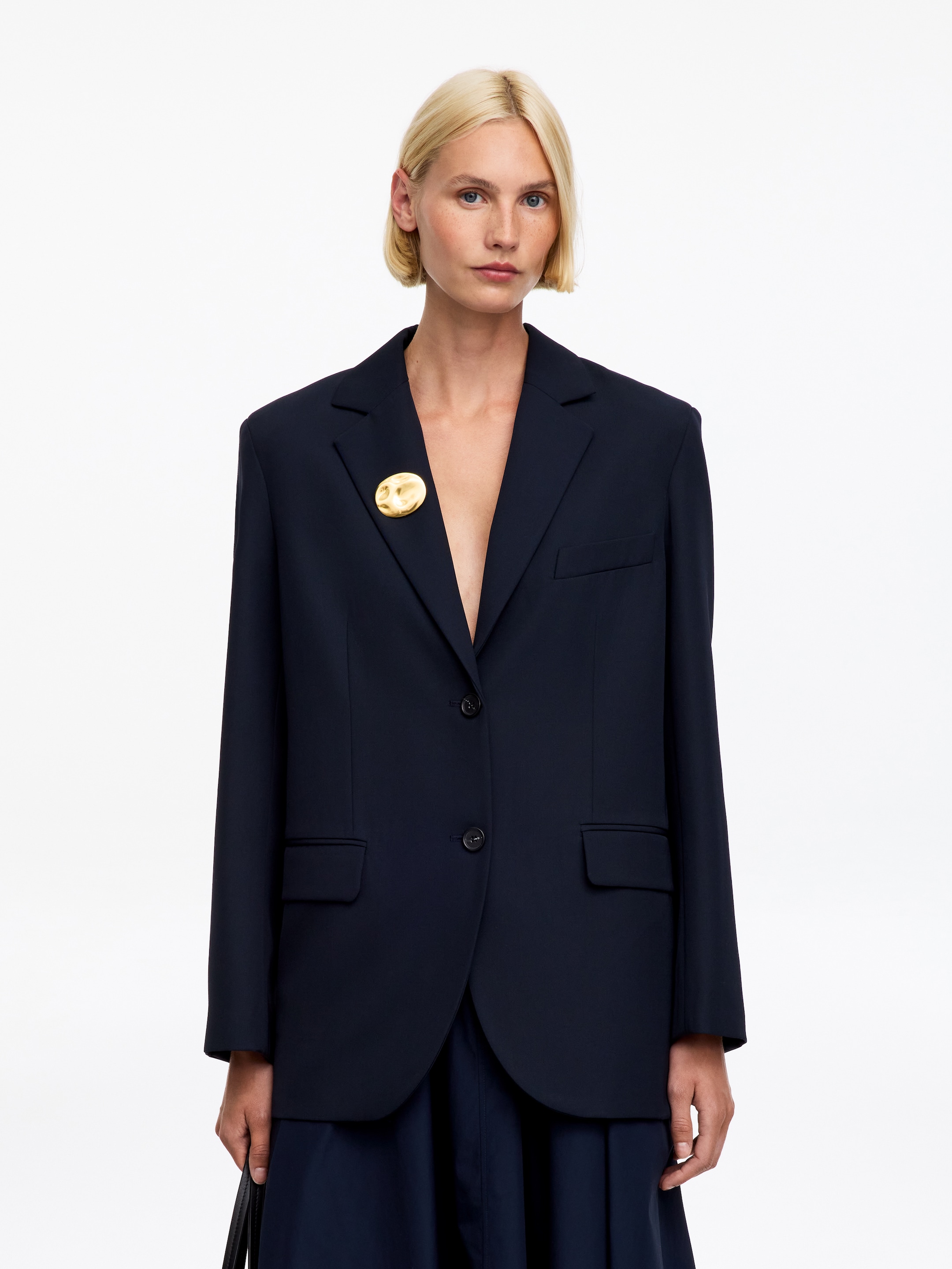 Gold-Plated Brooch - Gold - Women - StillMedia/Lookbook - 3