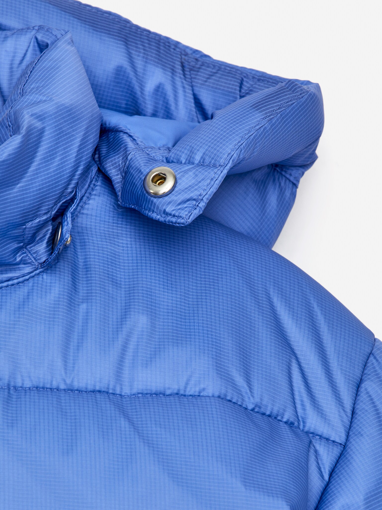 Padded Puffer Jacket - Blue - 4