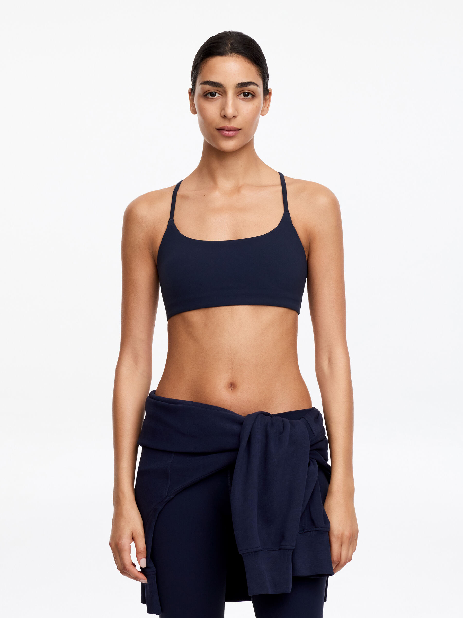 Soft Stretch Sports Bra-#0A041F-19671