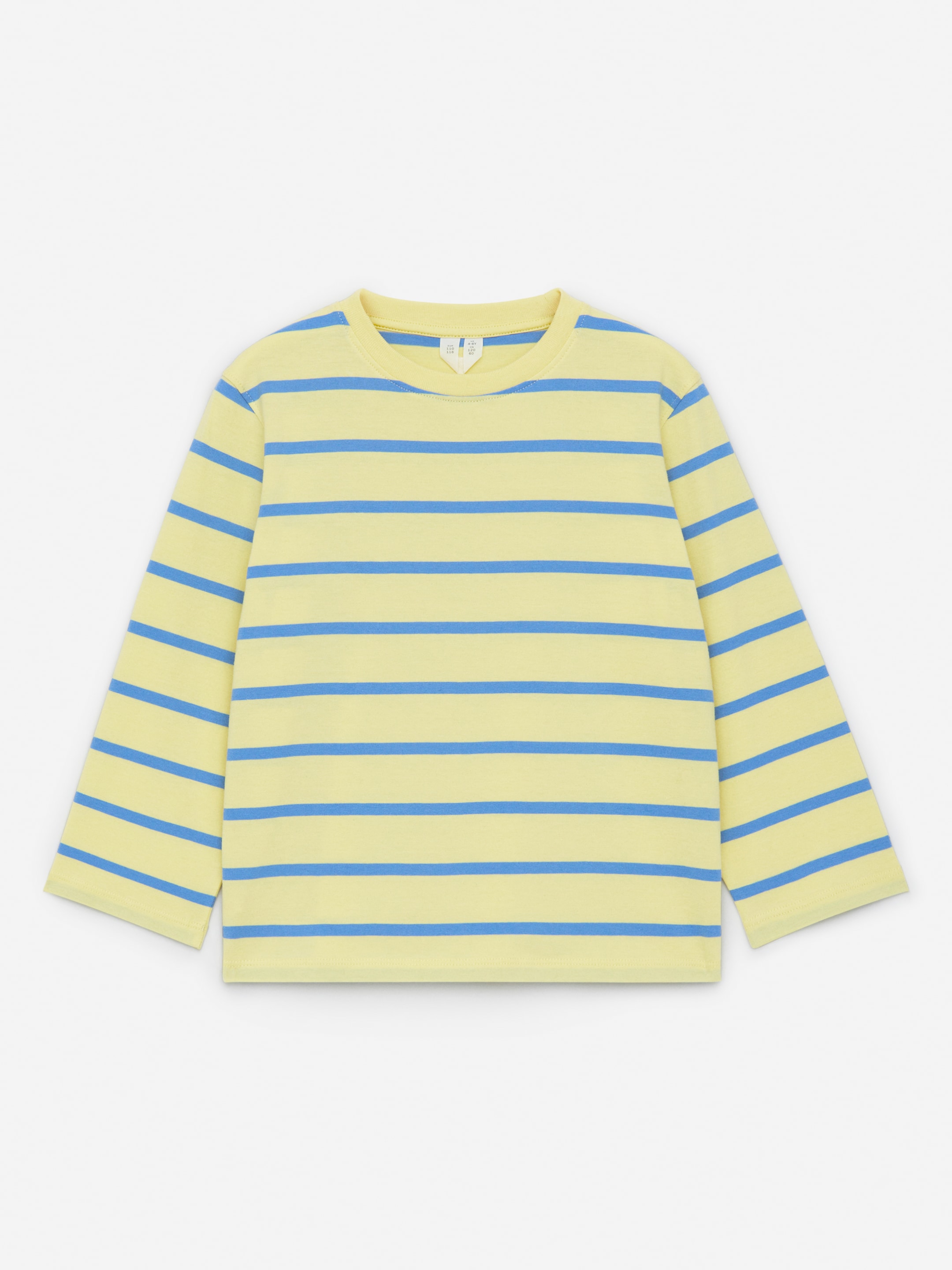 Zobacz większy obraz: T-shirt z długim rękawem - Żółty/Niebieski - Dziecko | H&M PL 1