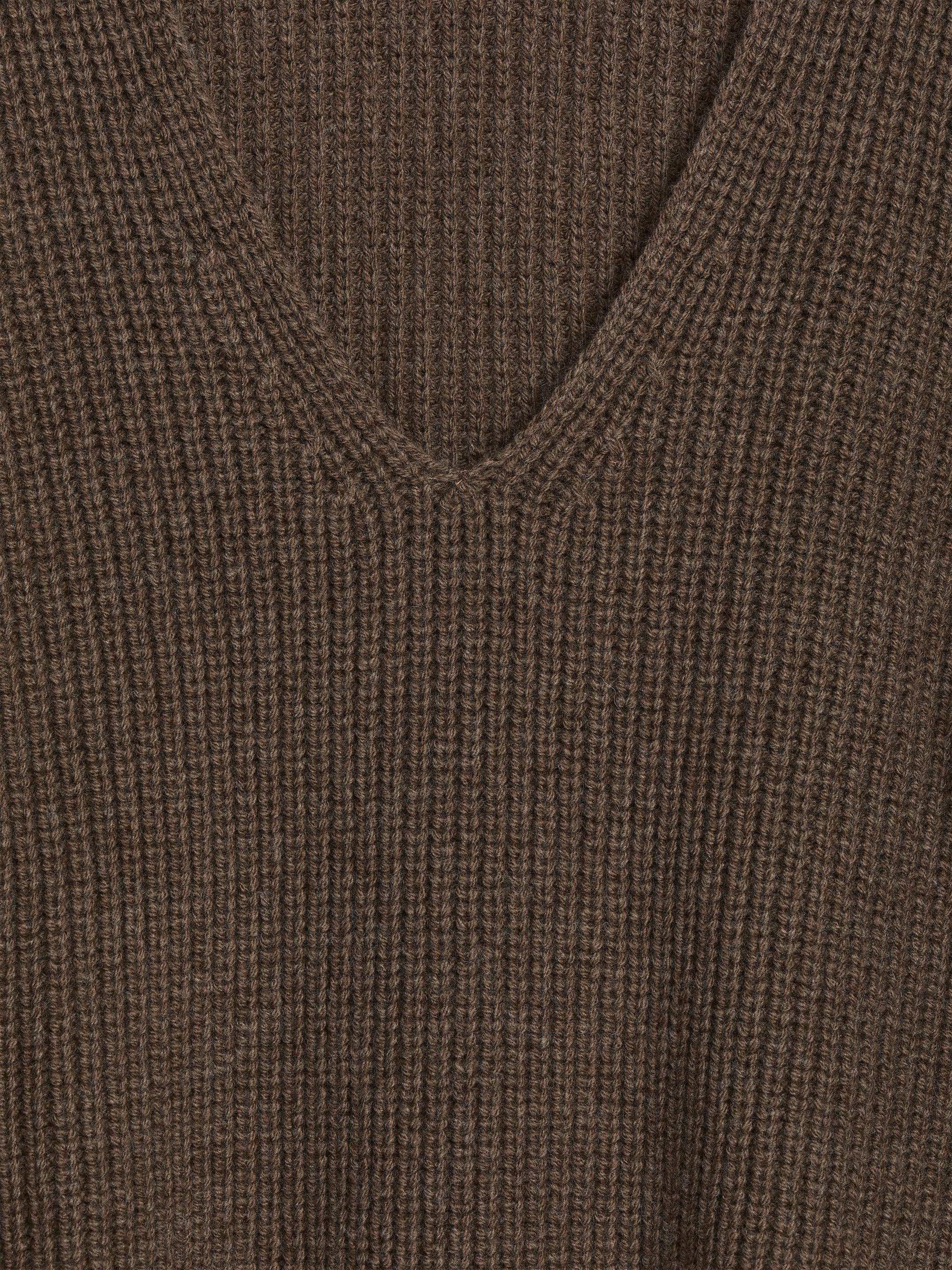 Jersey de lana con escote redondo - Topo - Corte estándar - Women - StillMedia/DescriptiveDetail - 1
