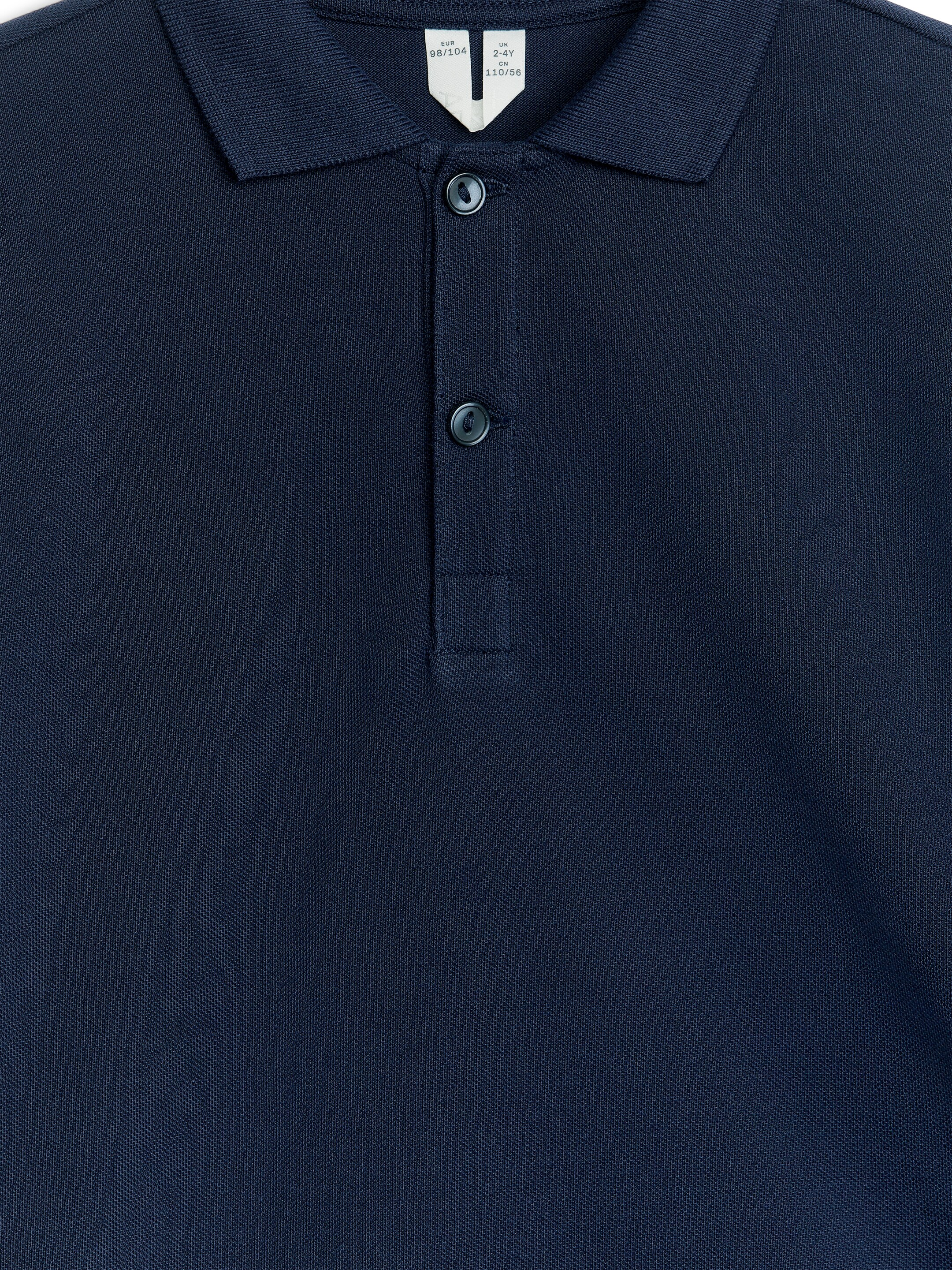 Zobacz większy obraz: Bawełniana koszulka polo - Ciemnoniebieski - Dziecko | H&M PL 5
