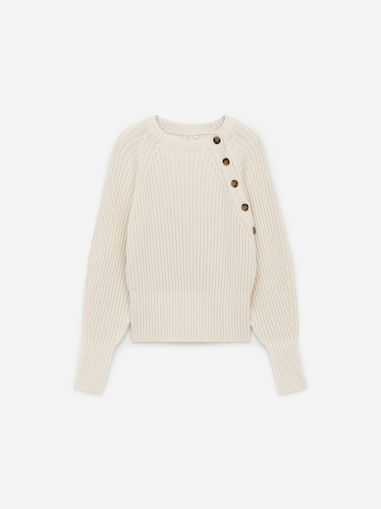 Cotton-Wool Jumper - Off White