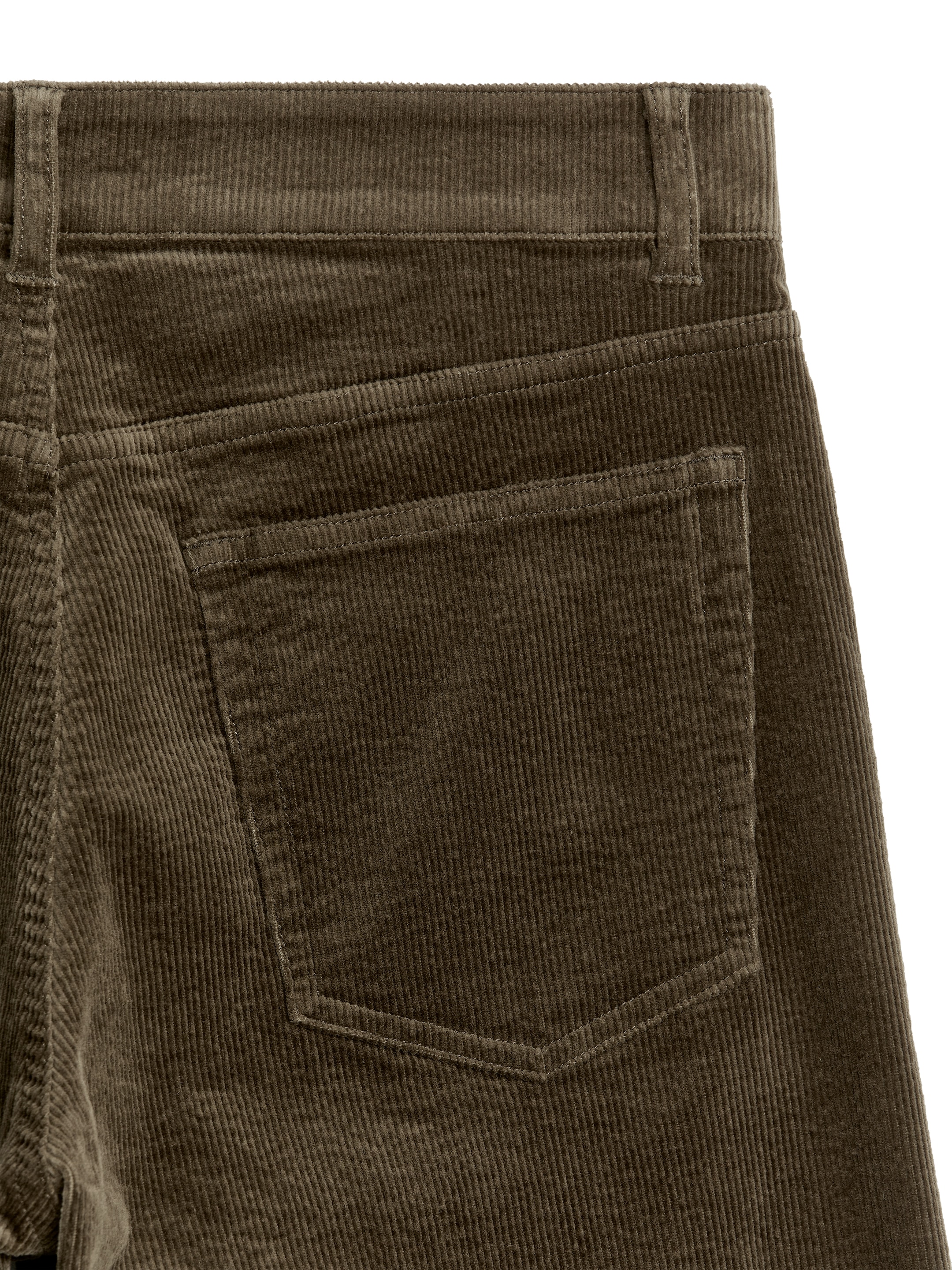 CLOUD Loose Cordhose mit weitem Bein - Khaki - Loose Fit - Damen - StillMedia/DescriptiveDetail - 1