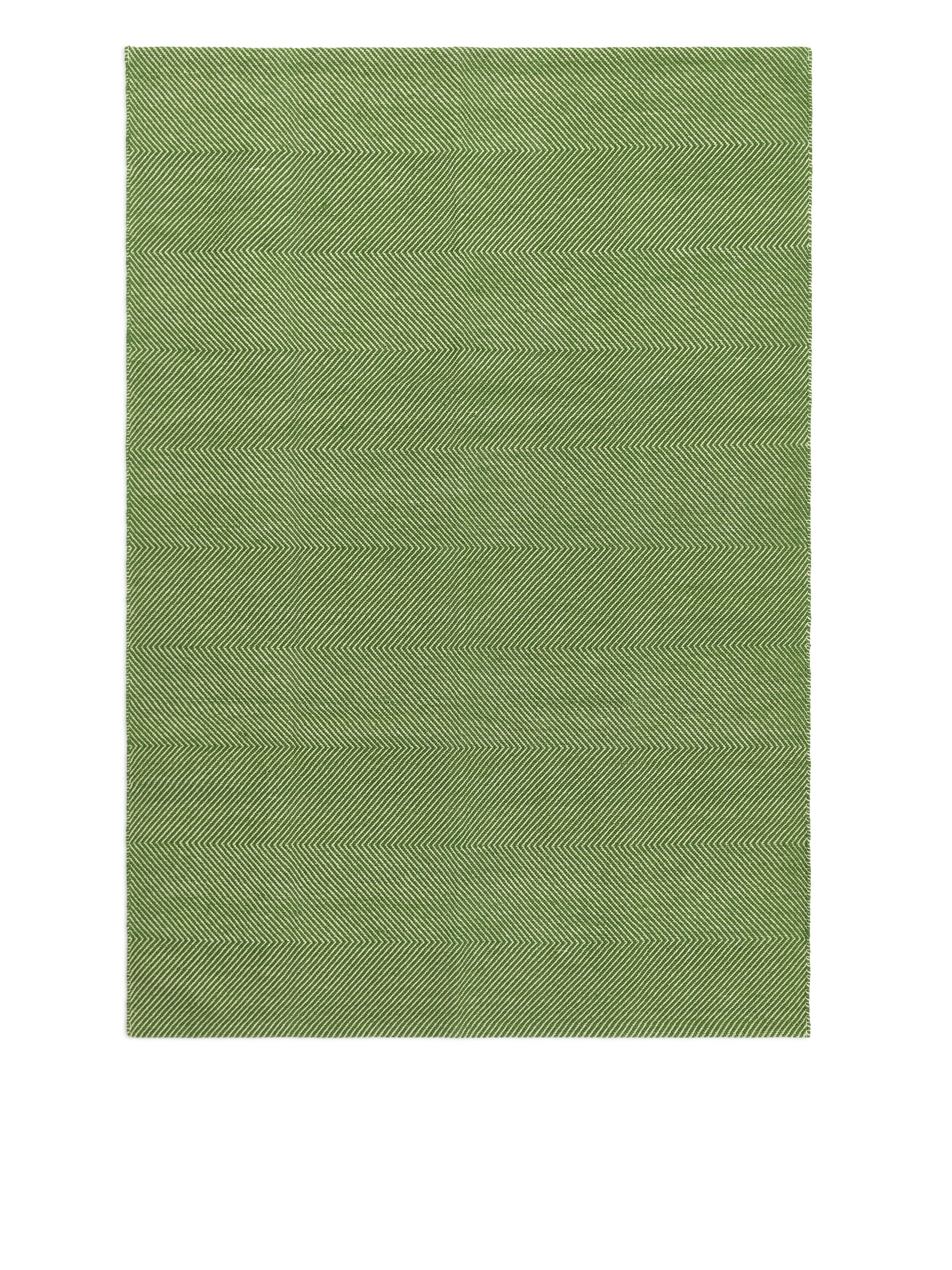 View larger image: Wool Blend Rug 140 x 200 cm - Green - Home All | H&M GB 1