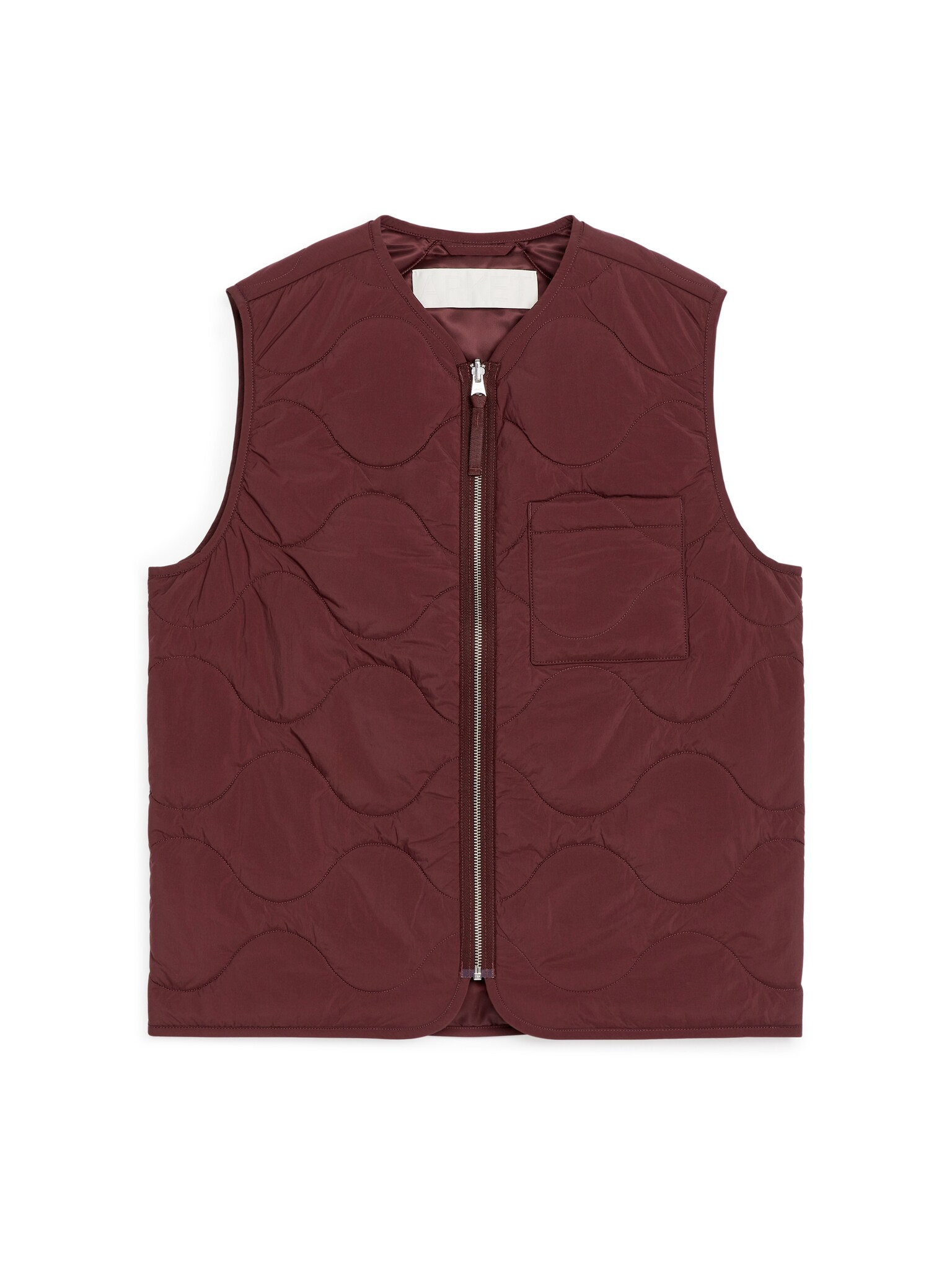 Gilet con imbottitura trapuntata 2-in-1 - Bordeaux/Nero/Ruggine/Blu scuro/Marrone rossastro/Verde/Verde kaki/Kaki scuro/Blu