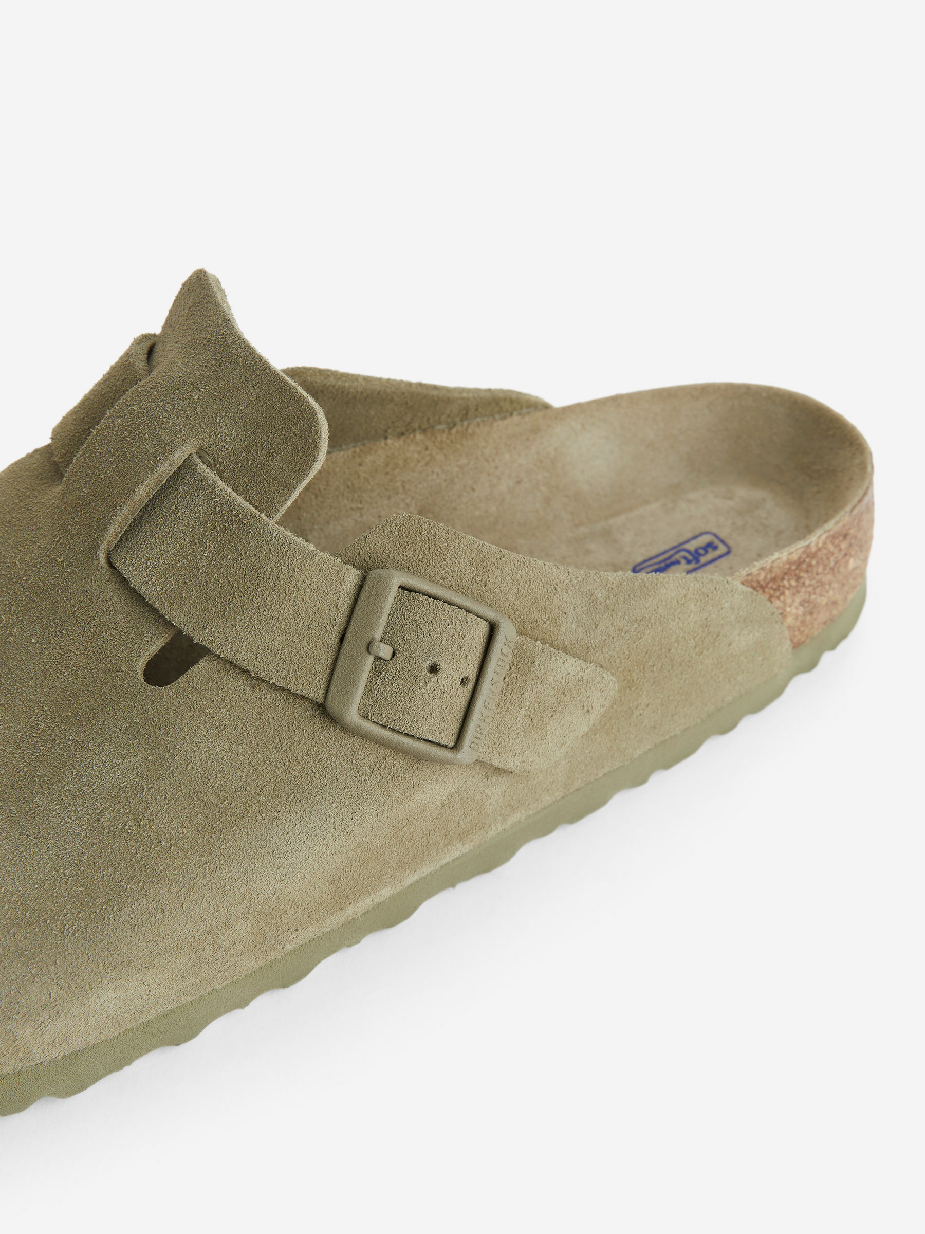 Birkenstock Boston Suede Sandals - Beige - Men - StillMedia/DescriptiveDetail - 4