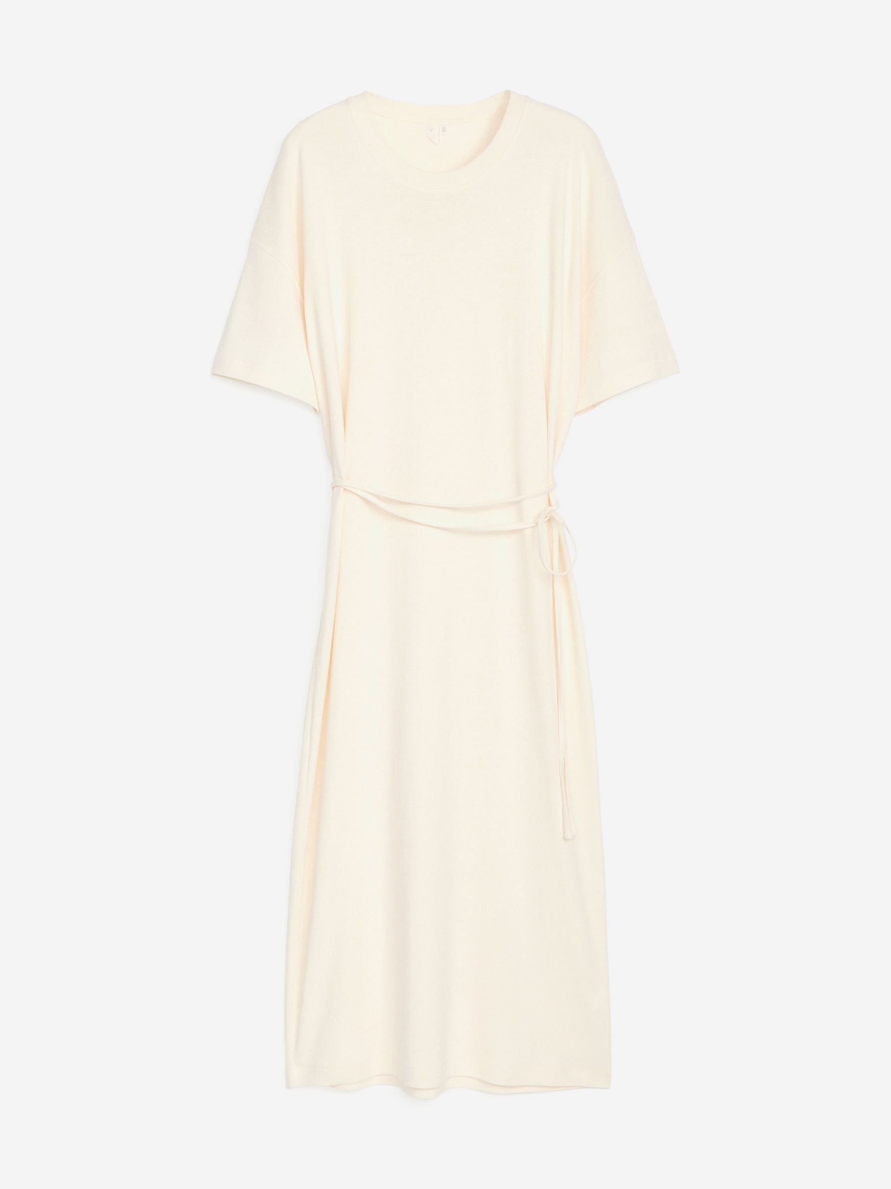 Midi T-Shirt Dress - White - Loose fit - Women - StillMedia/DescriptiveStillLife - 1