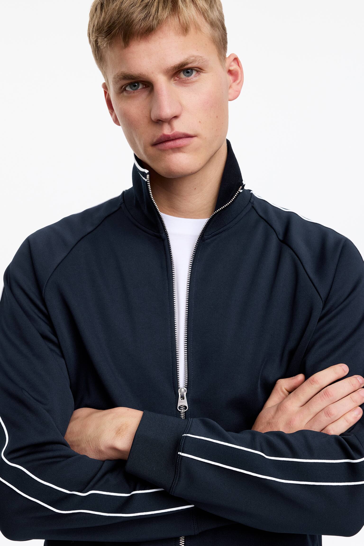 Casaco de fato de treino WCT - Azul escuro/Vermelho - 3