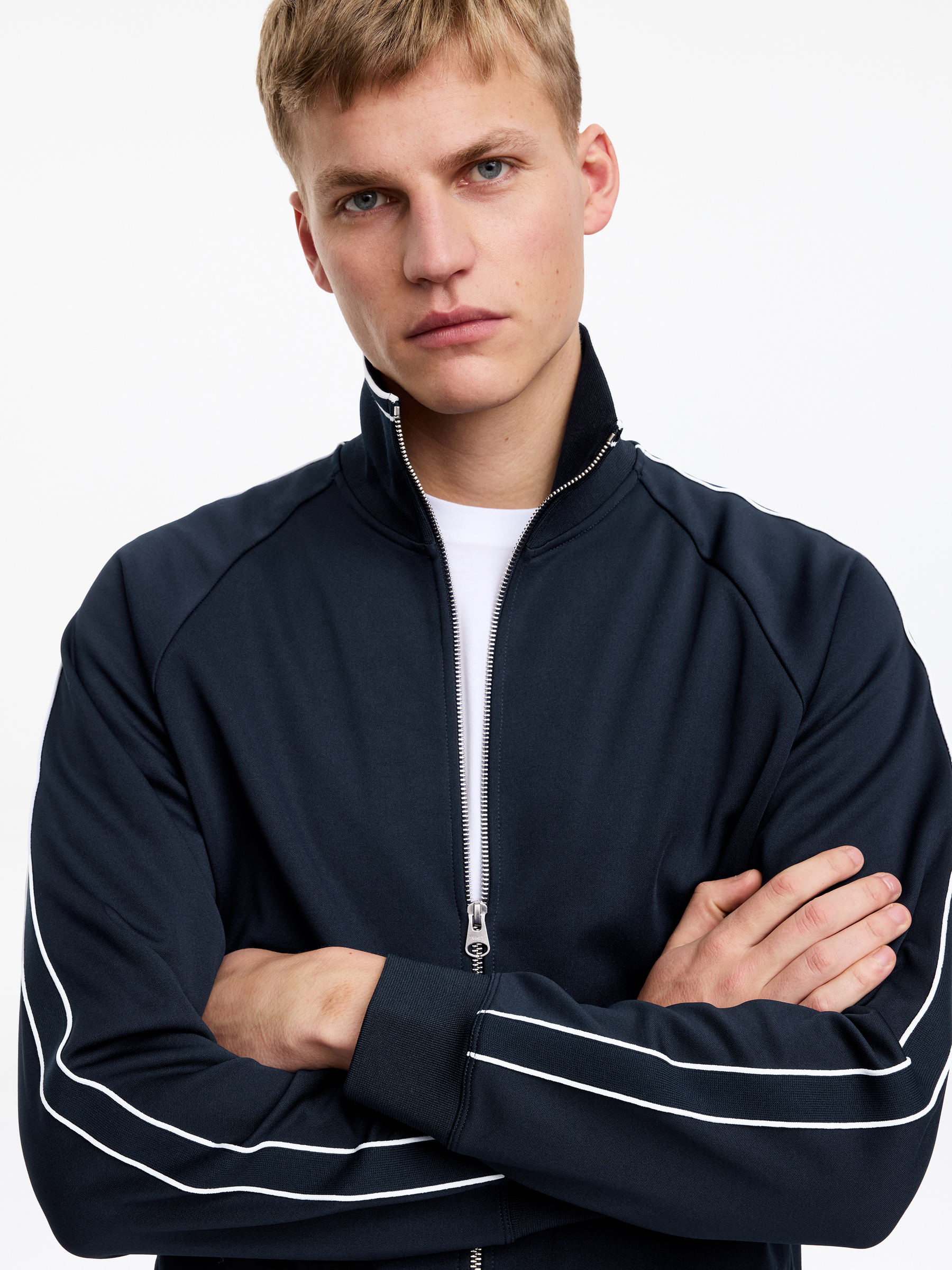 Chaqueta de chándal WCT - Azul oscuro - Corte estándar - Men - StillMedia/Lookbook - 3