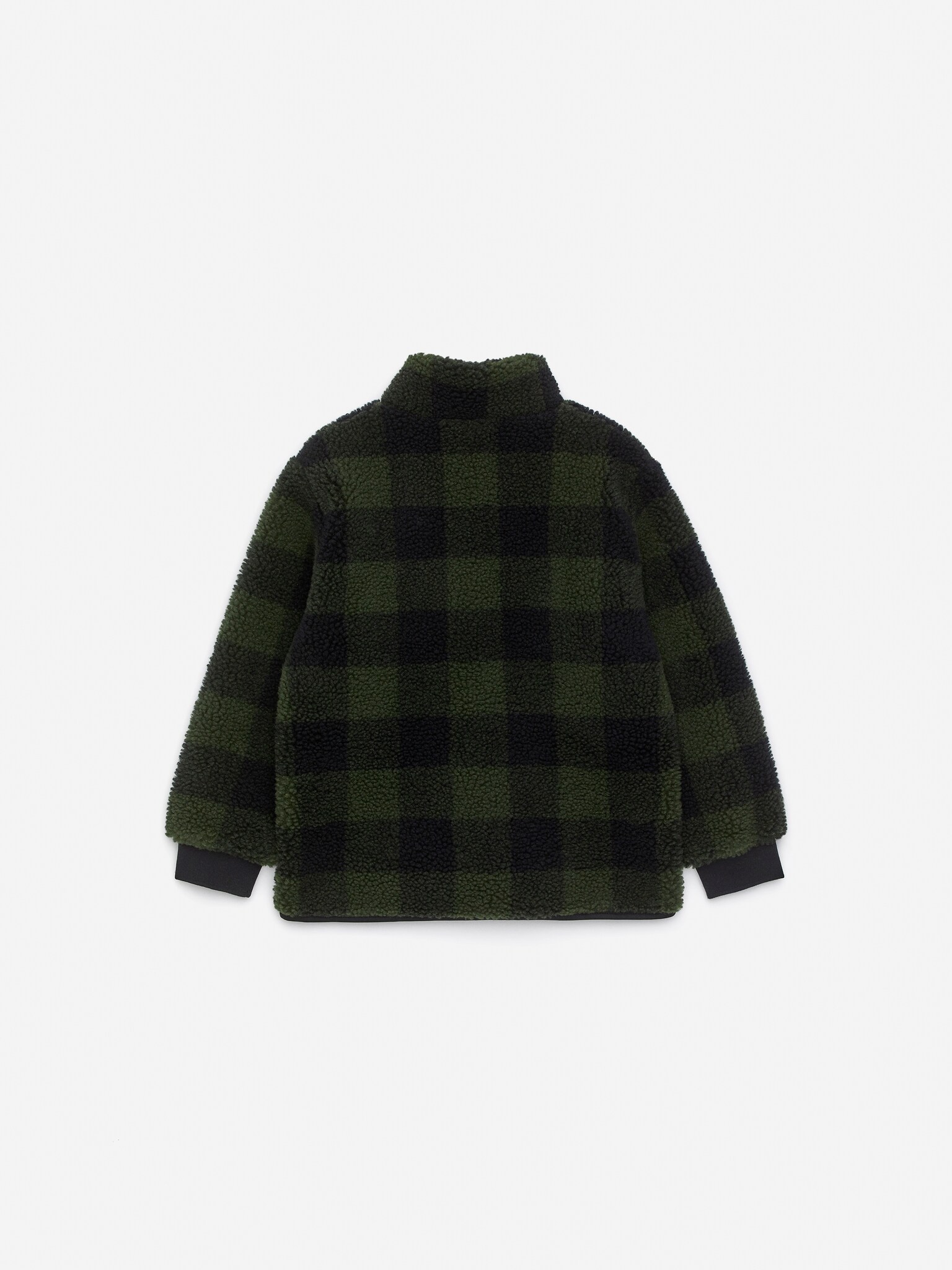 Pile Jacket - Green/Blue/Lilac/Green - 2
