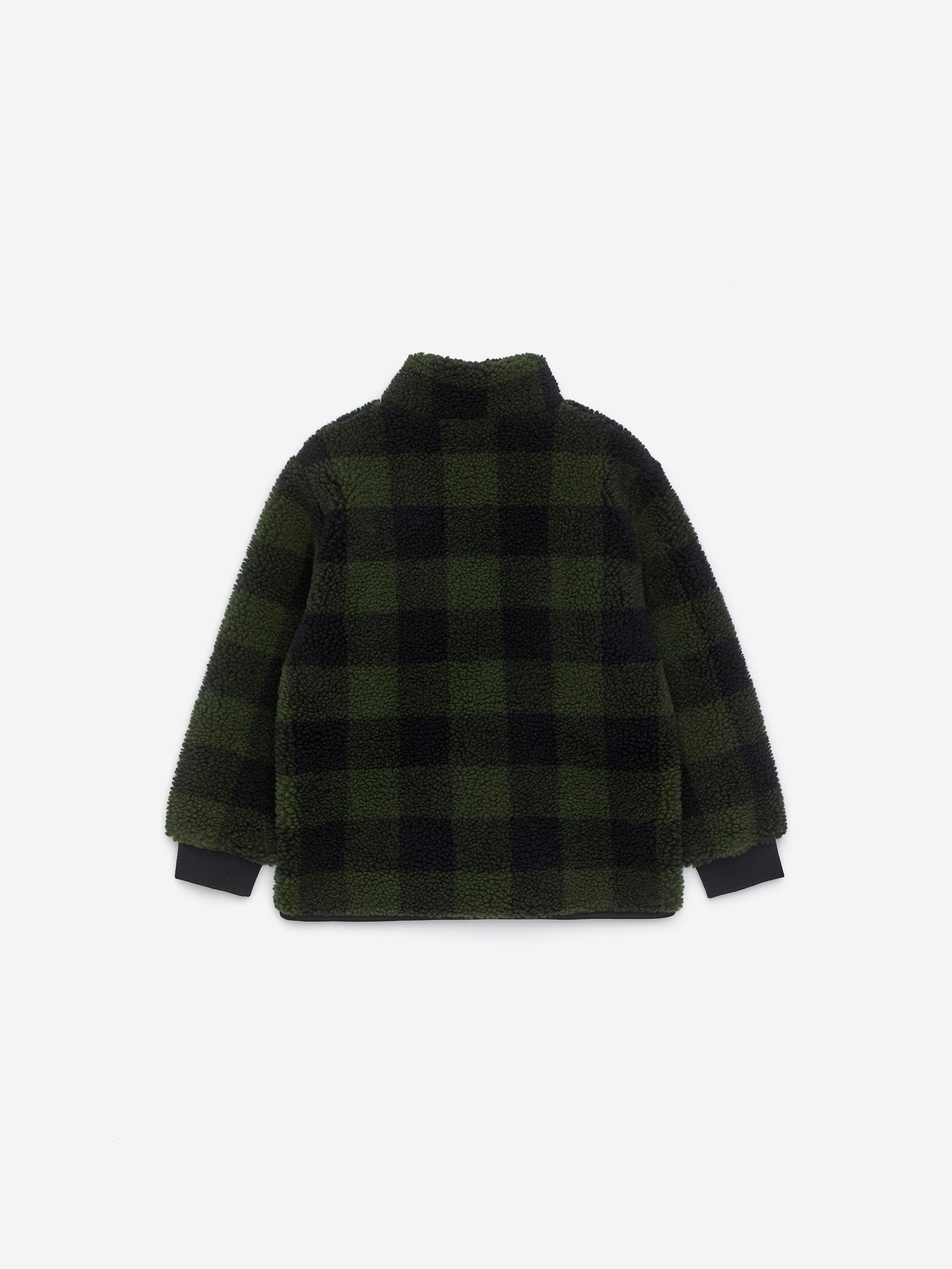 Pile Jacket - Green/Blue - Relaxed fit - Children - StillMedia/DescriptiveStillLife - 1