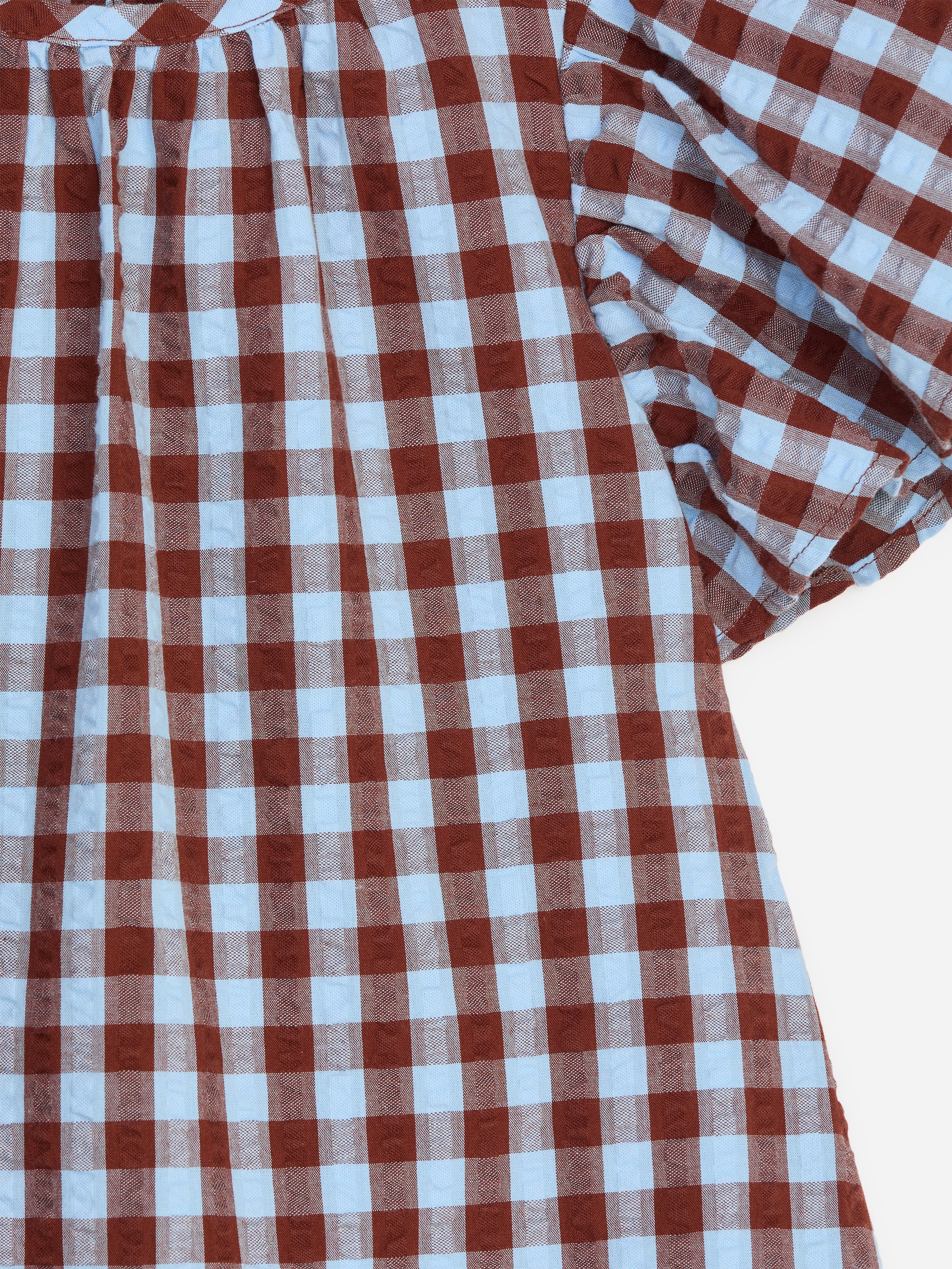 Robe en coton - Bleu/Marron - Relaxed fit - Enfant - StillMedia/DescriptiveDetail - 3