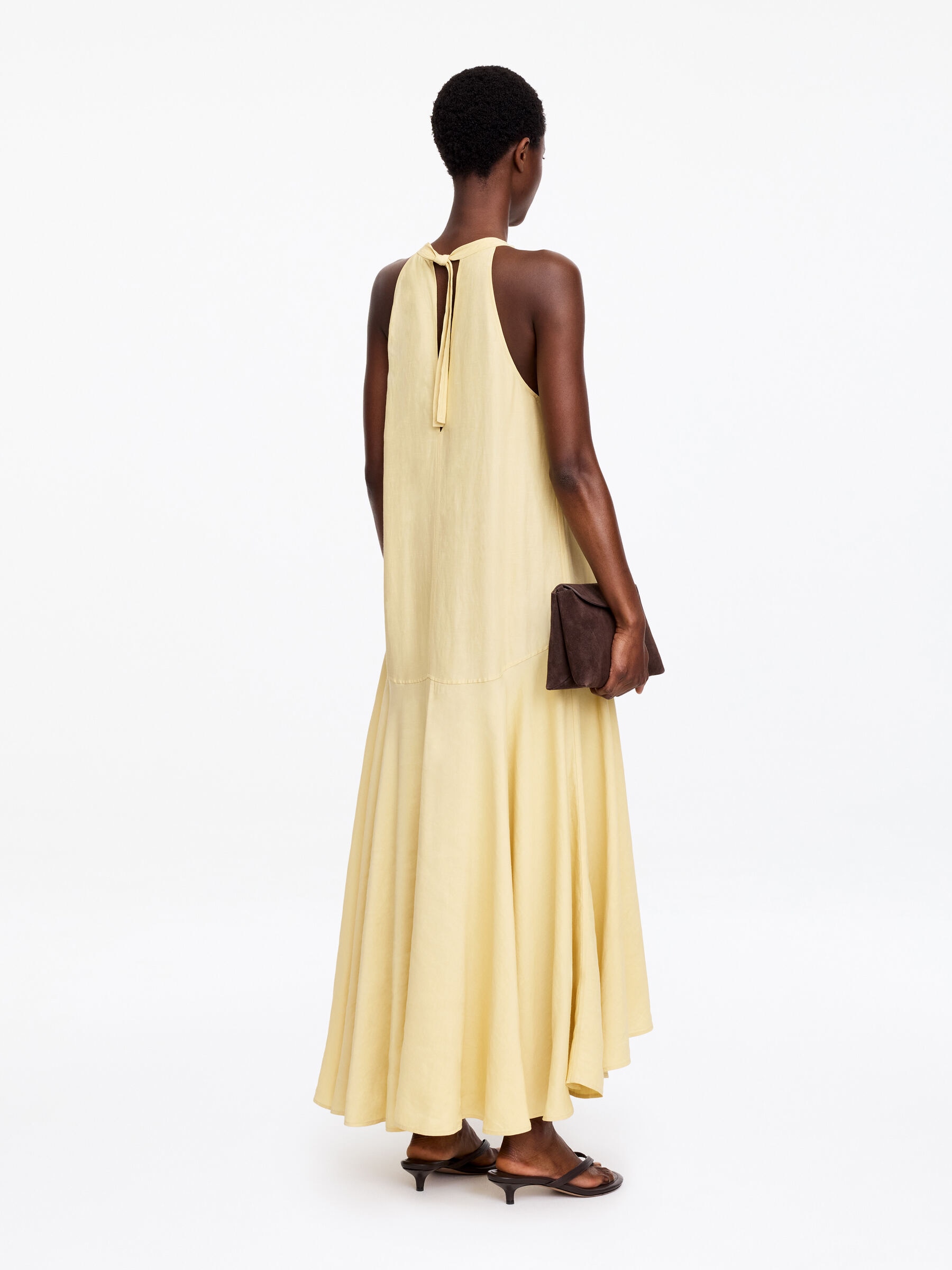 Neckholder-Kleid - Gelb - Regular Fit - Women - StillMedia/Lookbook - 5