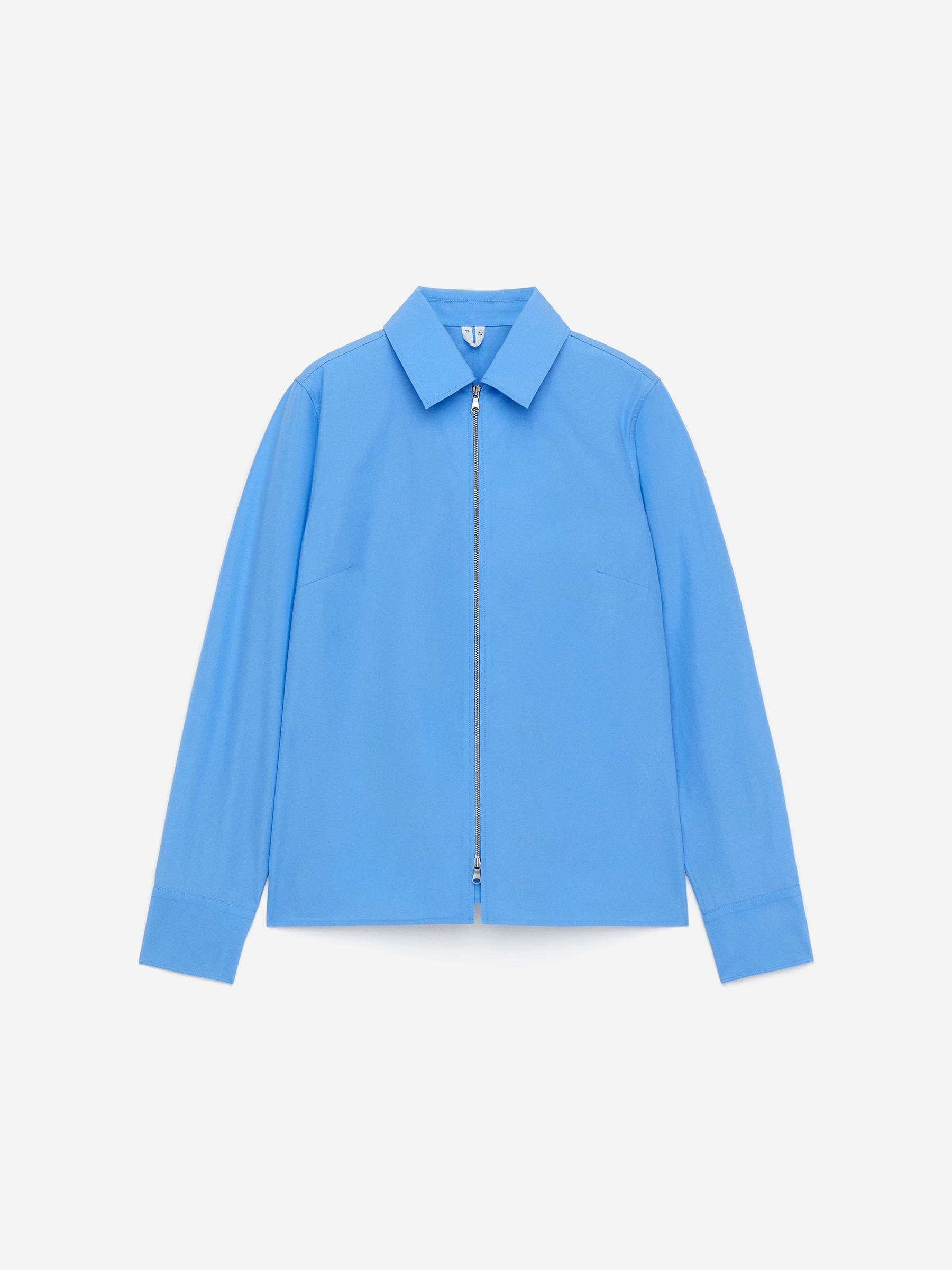 Zip Shirt - Light Blue - Regular fit - Women - StillMedia/DescriptiveStillLife - 2