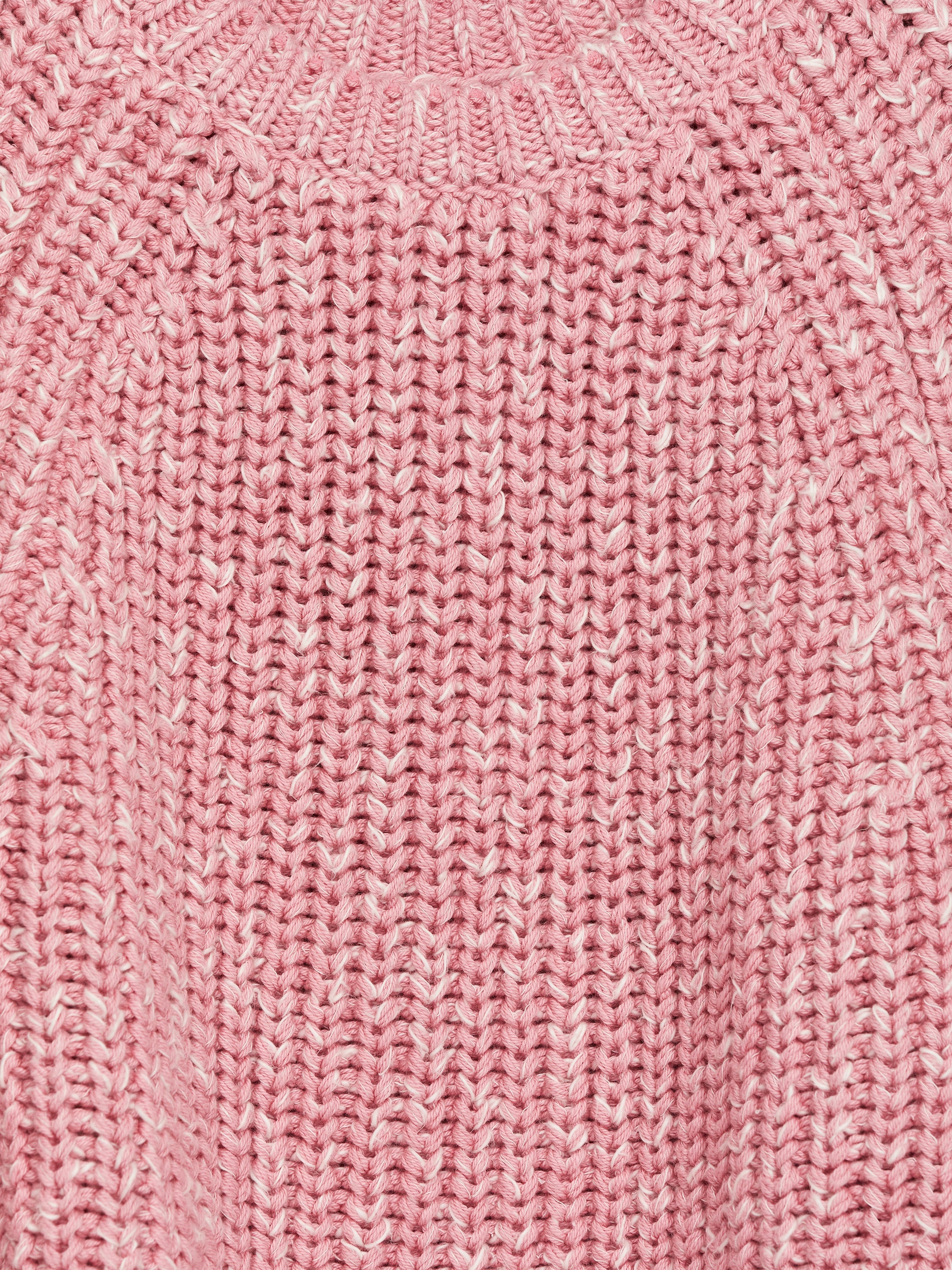 Baumwollstrickpullover - Rosa meliert - Regular Fit - Women - StillMedia/DescriptiveDetail - 1