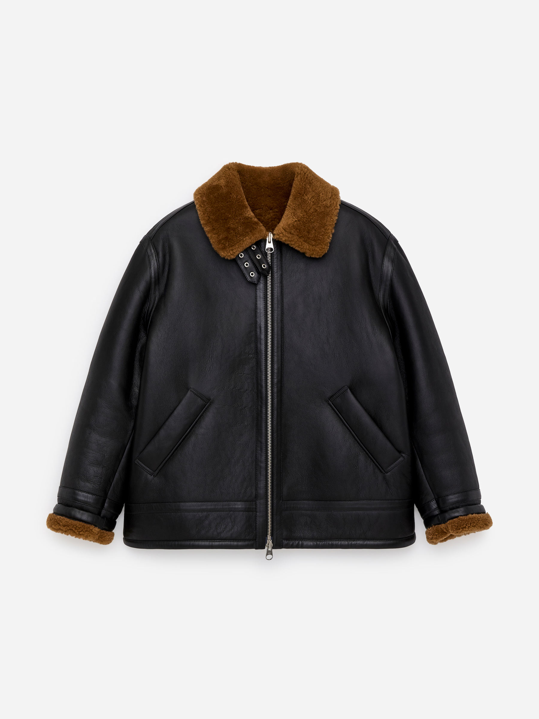 Shearling Jacket-#272627-17371