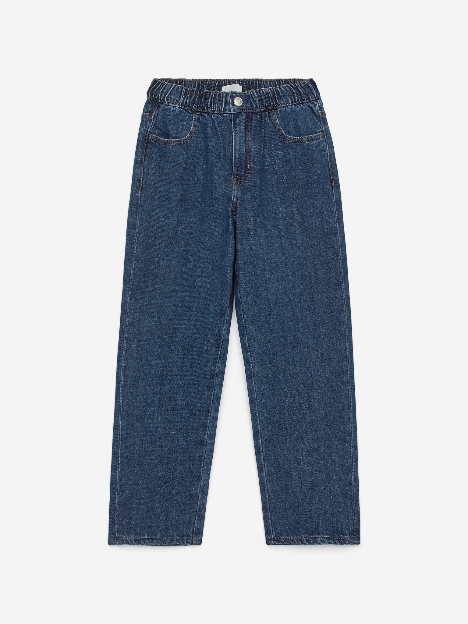 Pull-On Denim Trousers - Dark Blue/Blue/Black/Washed Grey/Light Blue/Mid Blue/Washed Black