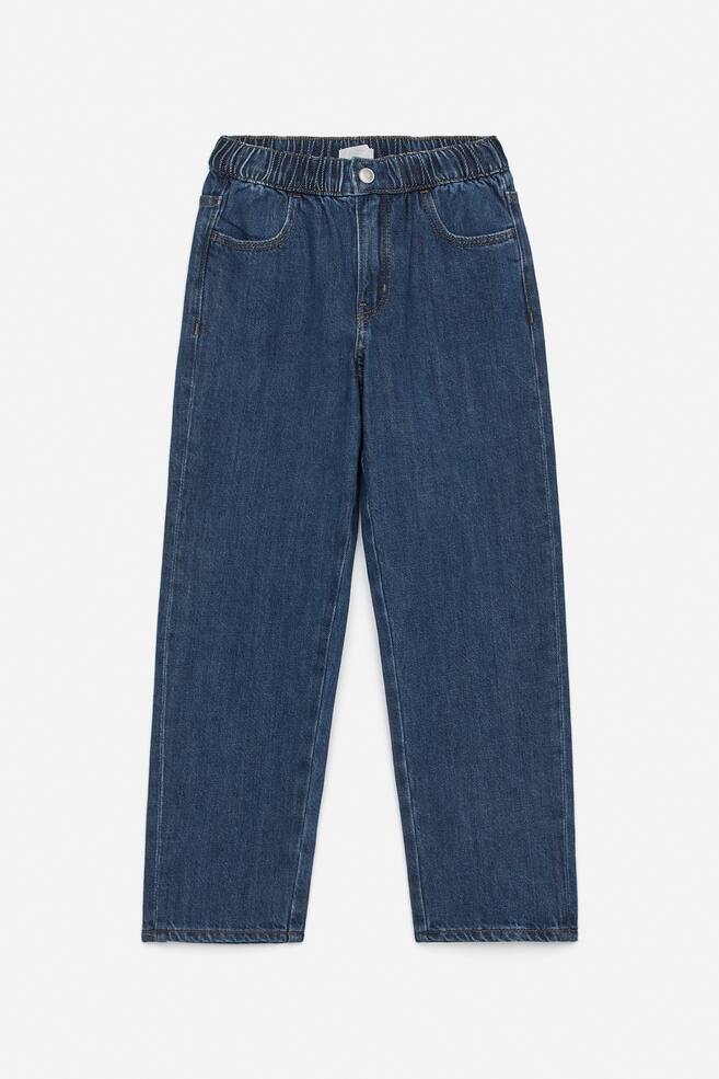 Makkelijke denim broek - Donkerblauw/Blauw/Lichtblauw/Zwart/Blauw - 1