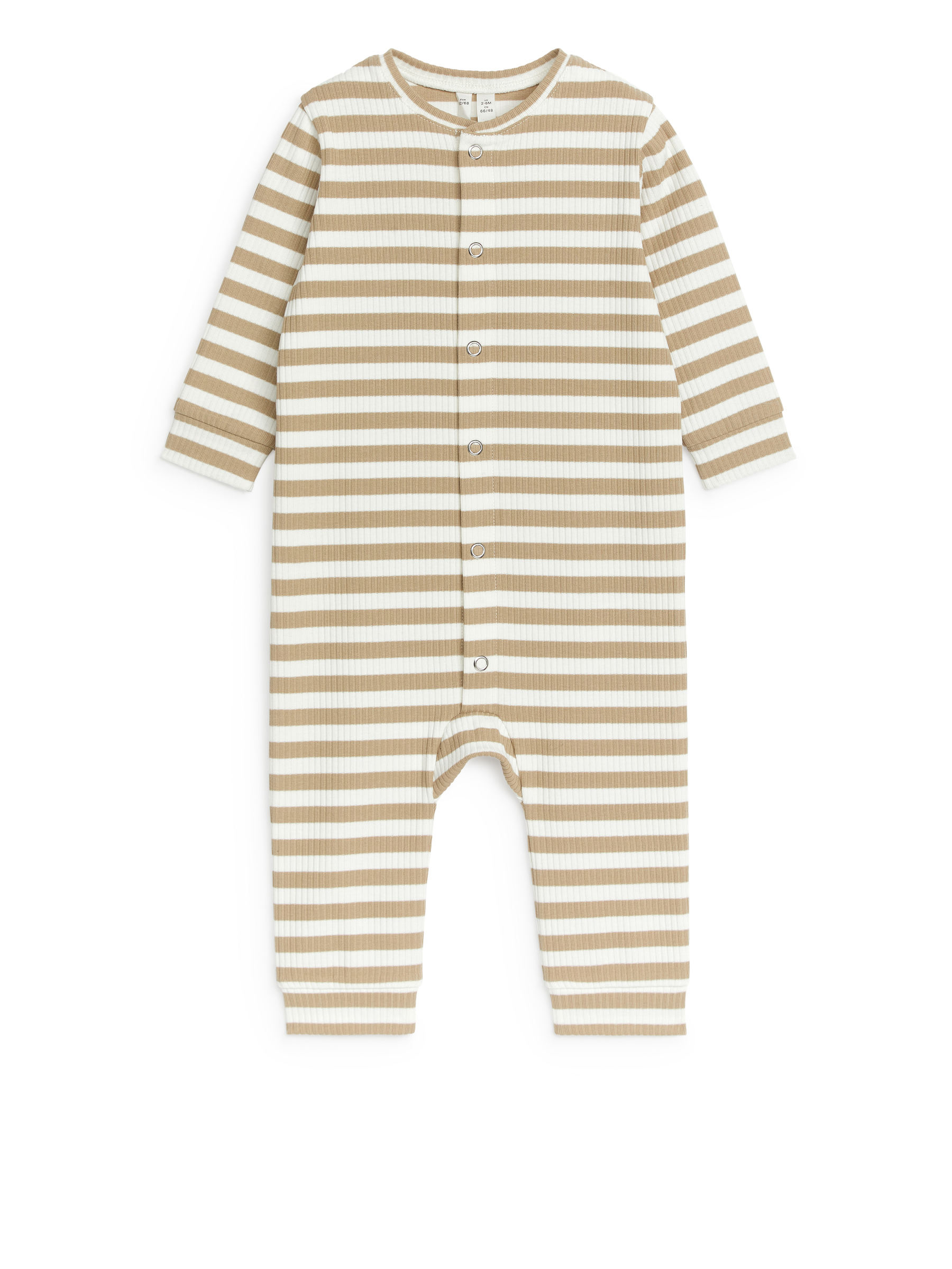 Strampler aus geripptem Jersey - Weiß/Beige - Regular Fit - Kinder - StillMedia/DescriptiveStillLife - 2