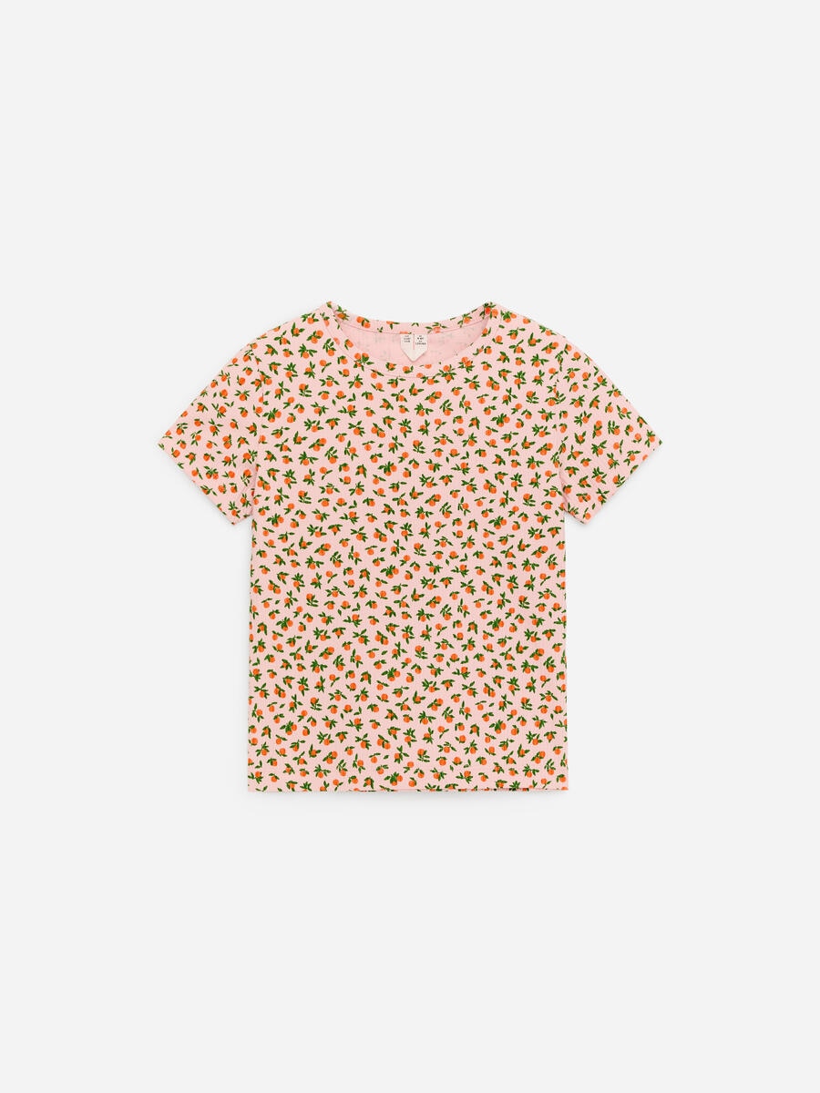 ARKET Girls  Ribbed Top Pink,  size 86/92
