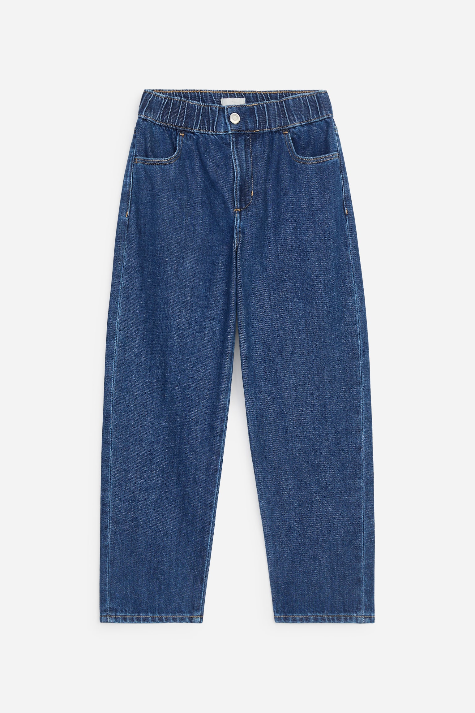 Pull-On Denim Trousers - Dark Blue/Black/Blue/Dark Blue/Black/Light Blue/Blue - 1