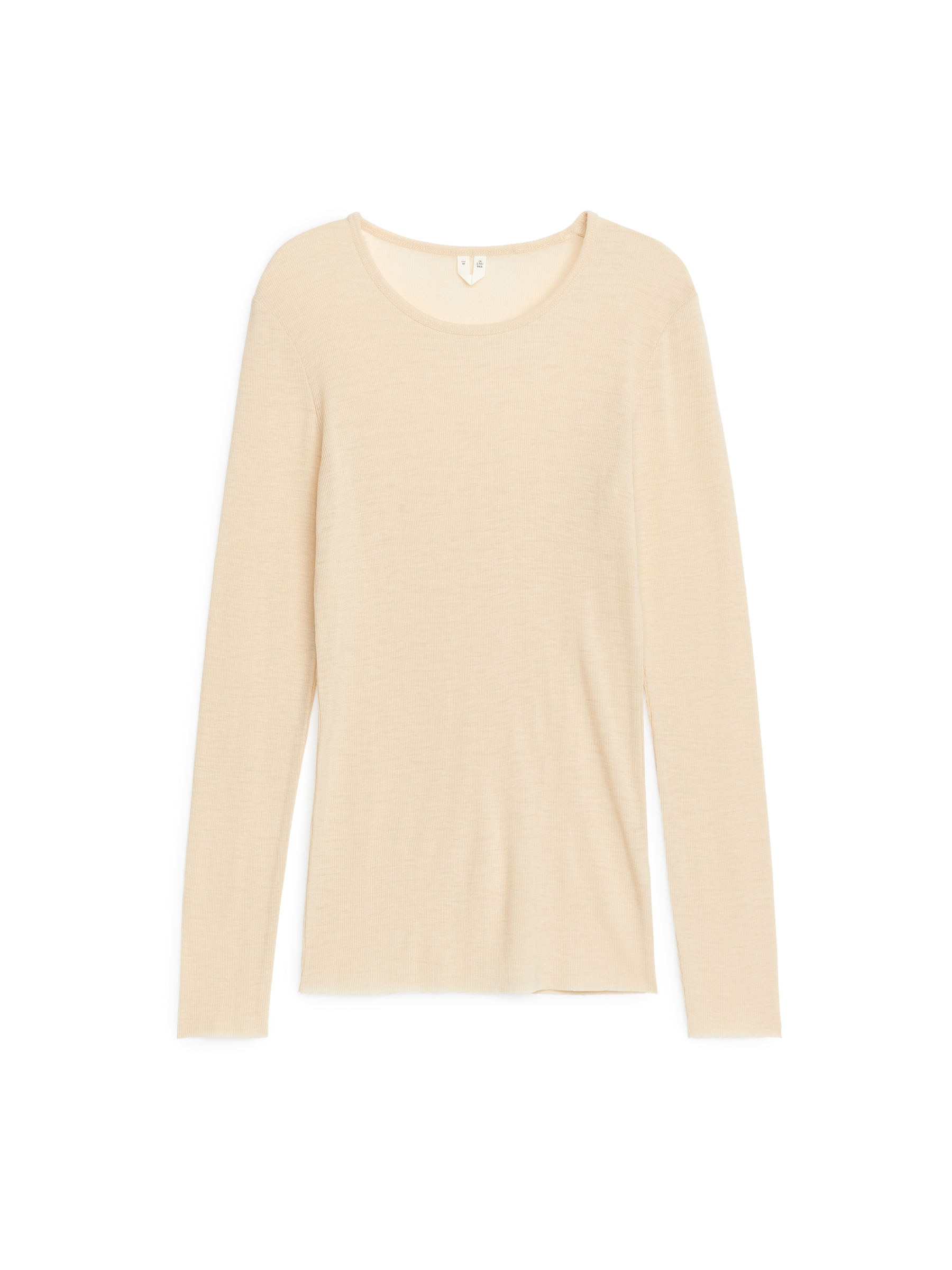 Top de lana de canalé-#E4D7B4-5425